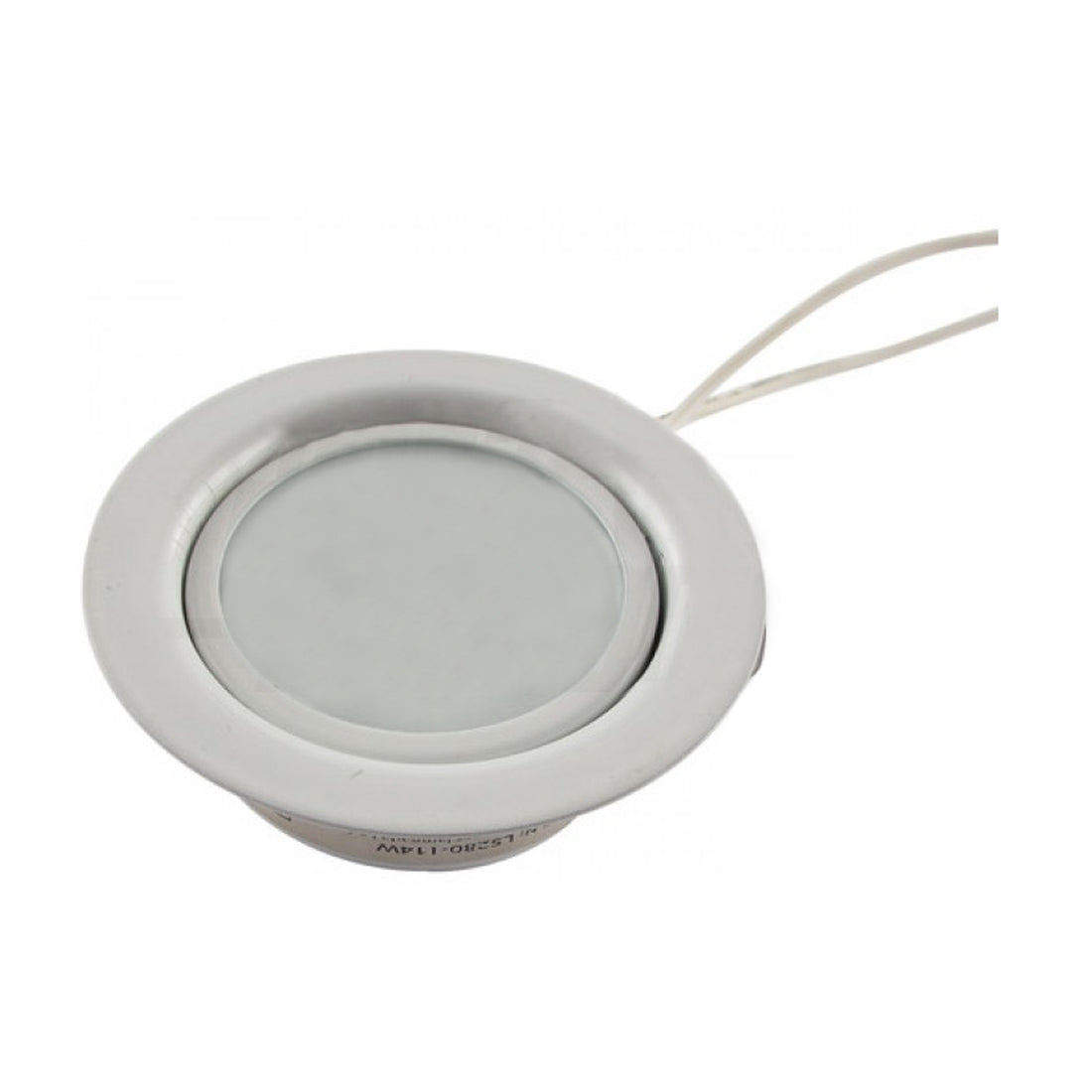 Alpha Elettronica Supporto bianco da incasso per lampada led, supporto lampada da incasso G4