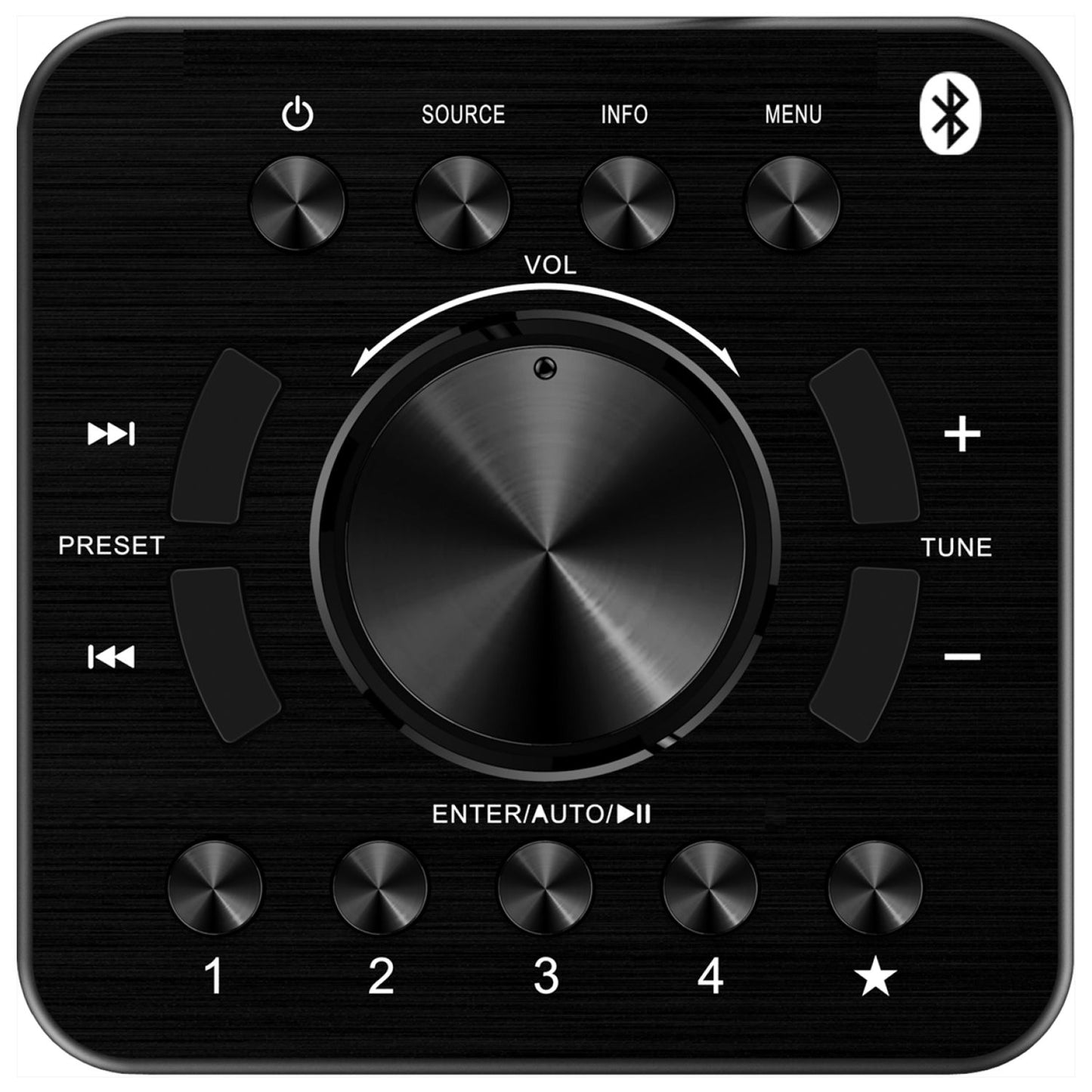 KENWOOD Portable FM/DAB radio with display, bluetooth speaker with metal grill, aux source with 3.5mm jack, integrated alarm function