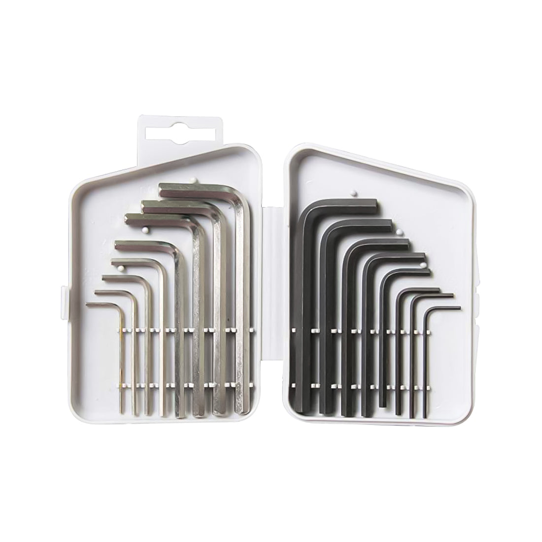 Pro'skit set of 16 professional Allen keys, hex key kit from 1.5mm to 6mm, Allen key set, bit wrenches with case and SD adapter