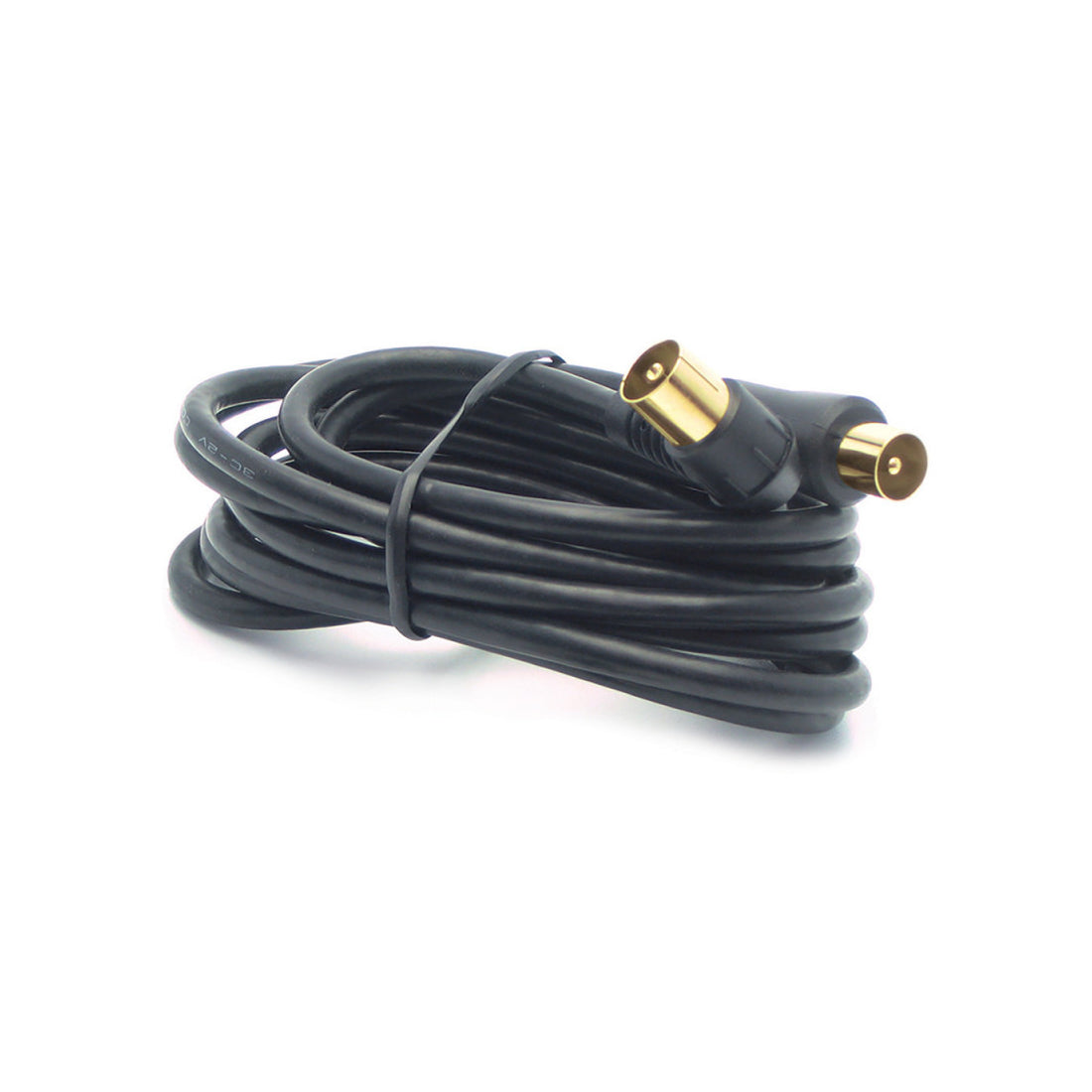 Metronic Cavo Prolunga coassiale TV M/M, cavo coassiale per antenna Tv, 5 m nero