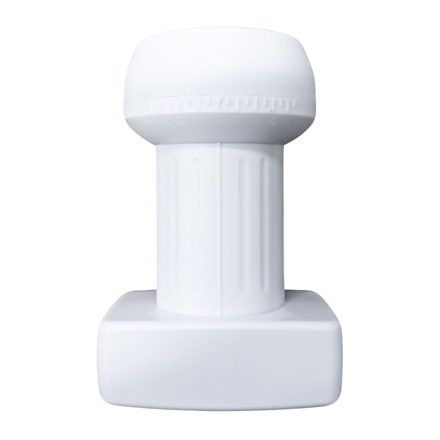 DIPROGRESS LNB Universal Quad, LNB universale con 4 uscite legacy indipendenti, blocco convertitore tecnologia PLL, L-Shape, Guadagno 59dB, Schermatura GSM/LTE