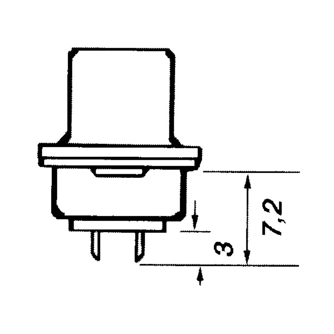 Life 9-pole SUB-D socket adapter with solder terminals, pack of 5 pieces