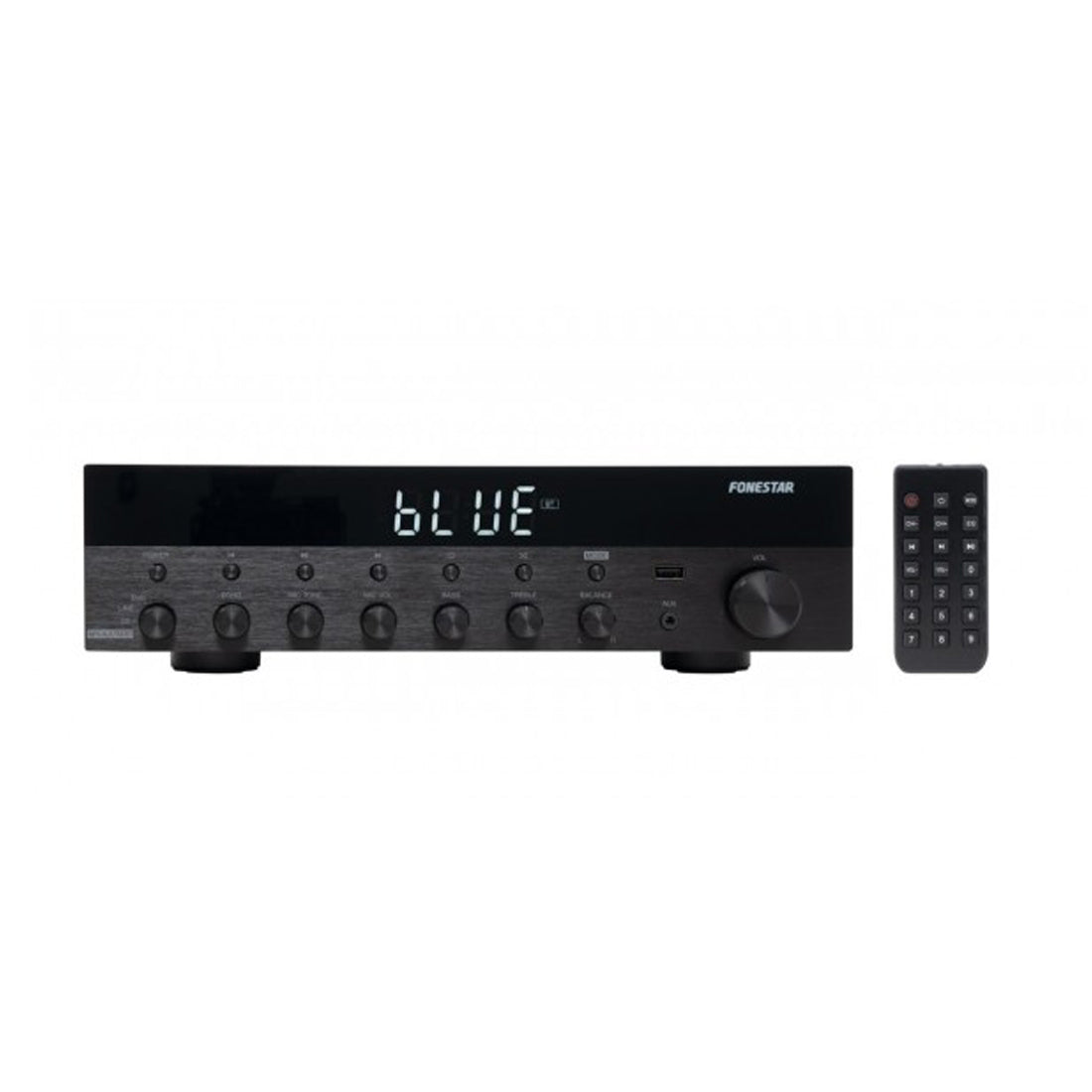 Fonestar 30W Stereo Amplifier, Bluetooth Amplifier, MP3 and USB Port, HiFi Stereo Amplifier