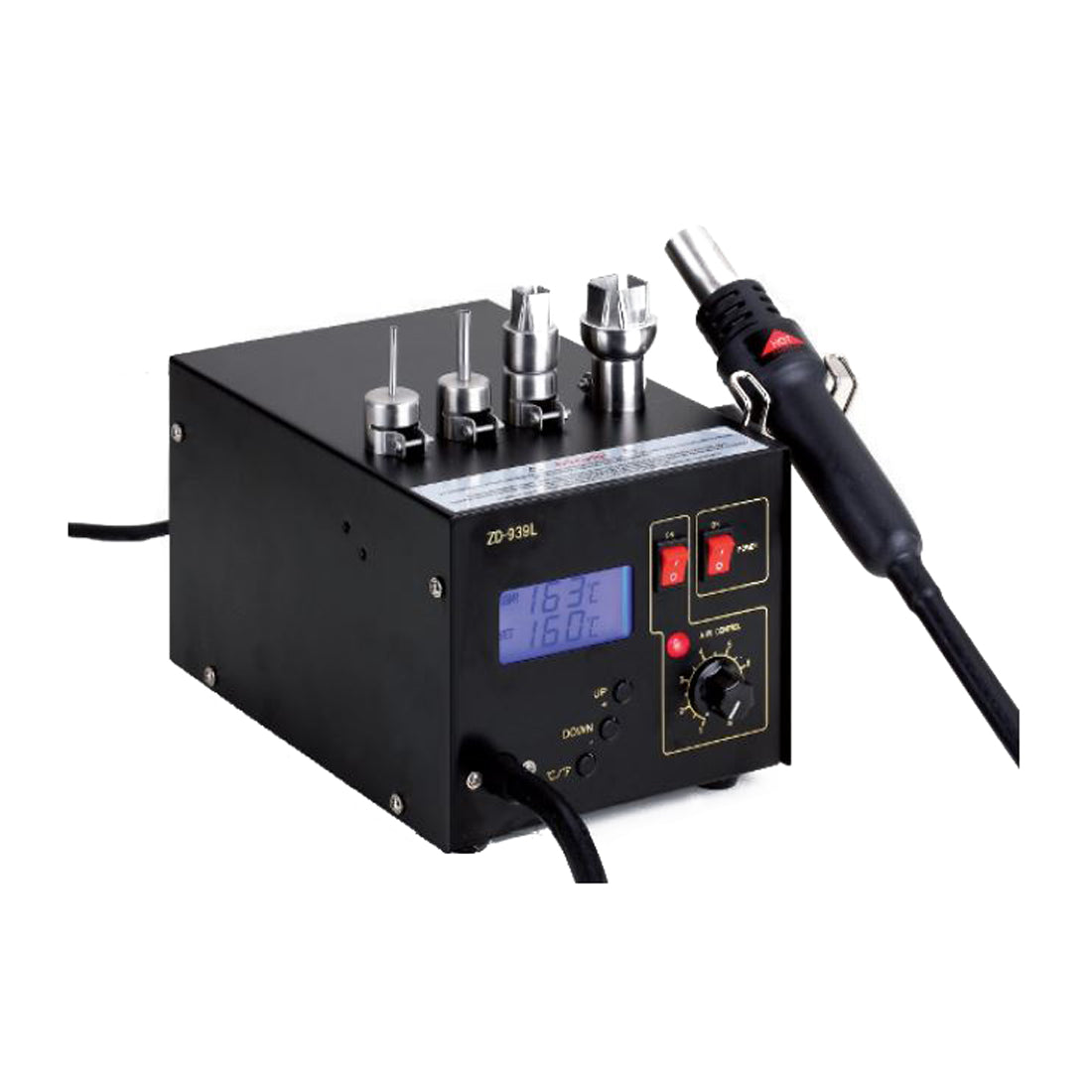 Life Saldatore elettrico stazione digitale ad aria calda 320W 500 gradi 37.ZD939L