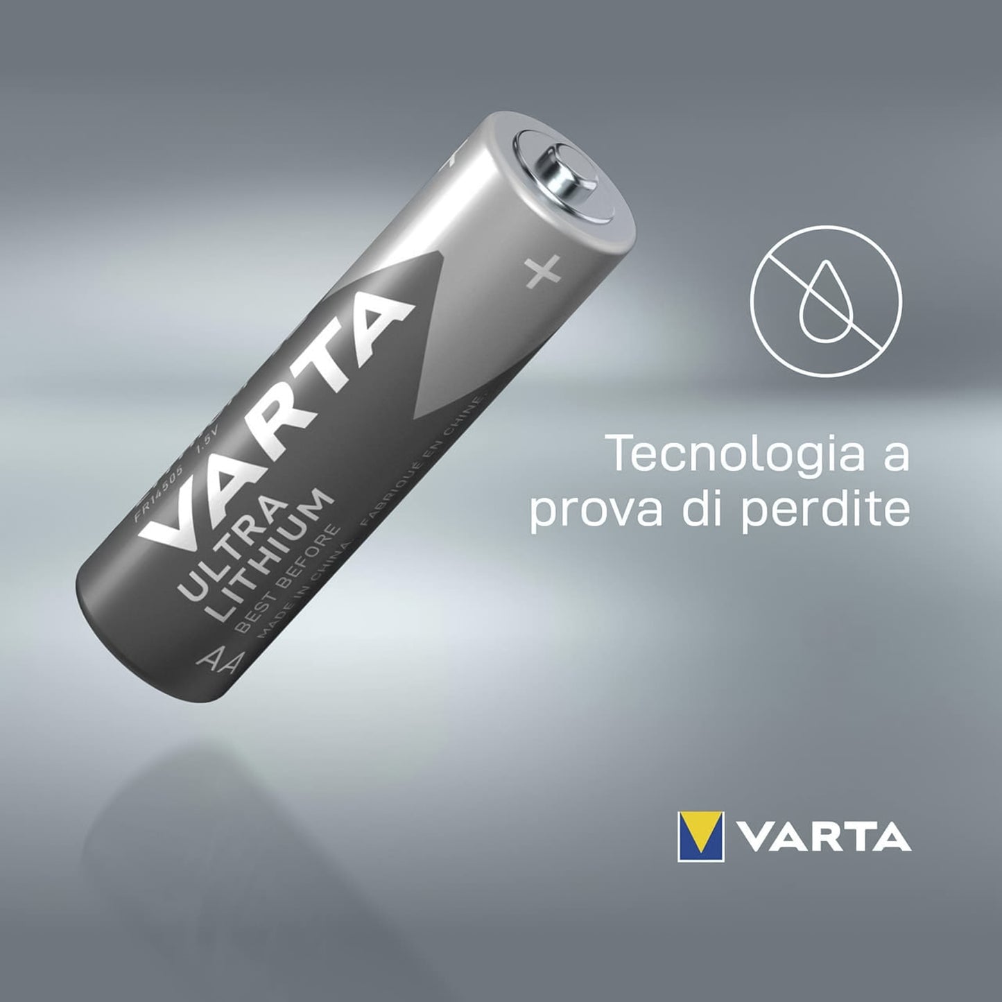 Varta CR-P2 6V lithium battery, 1450 mAh camera battery, long life