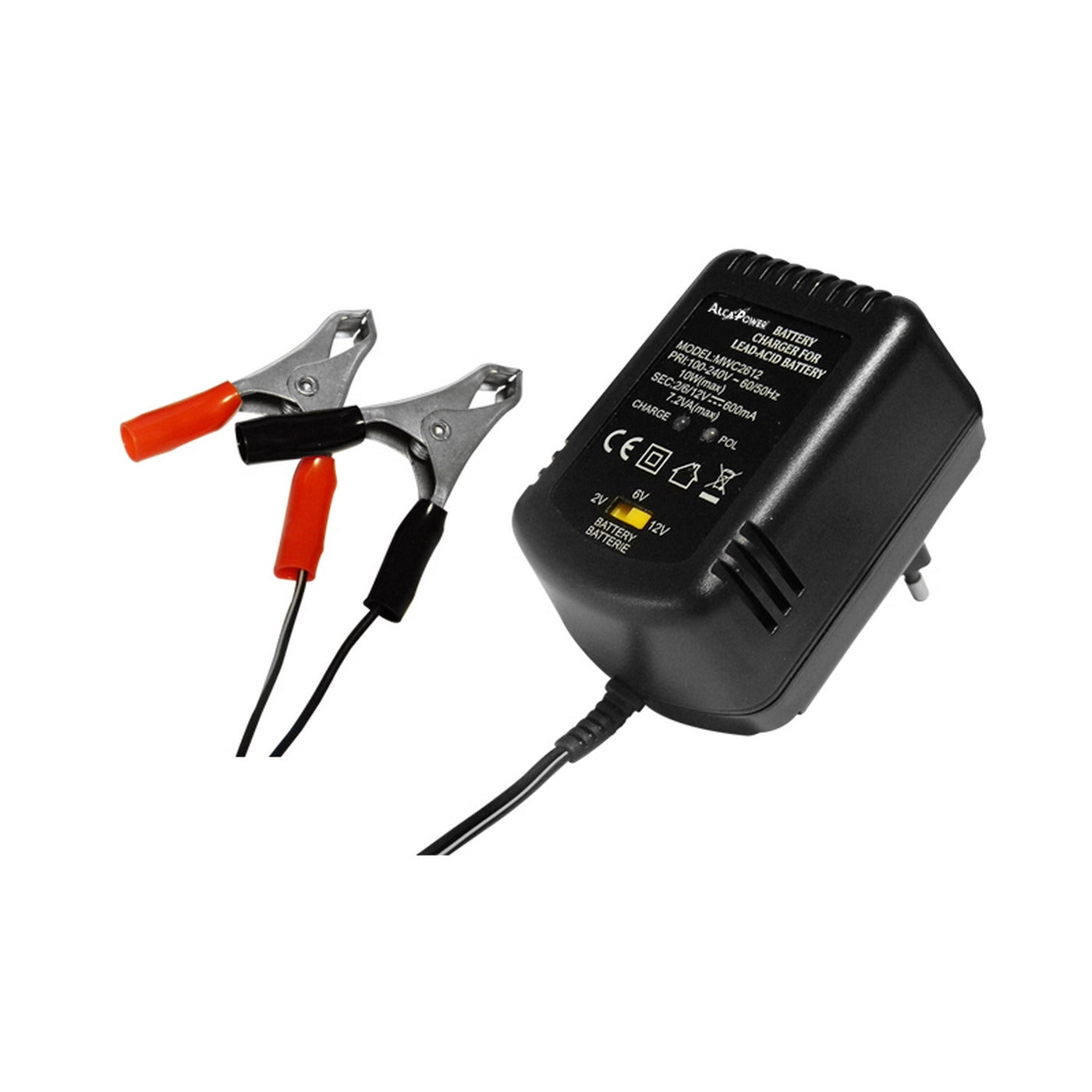 Alcapower 2V 6V 12V Lead Acid Battery Charger, Lead Acid Battery Charger, Power Supply