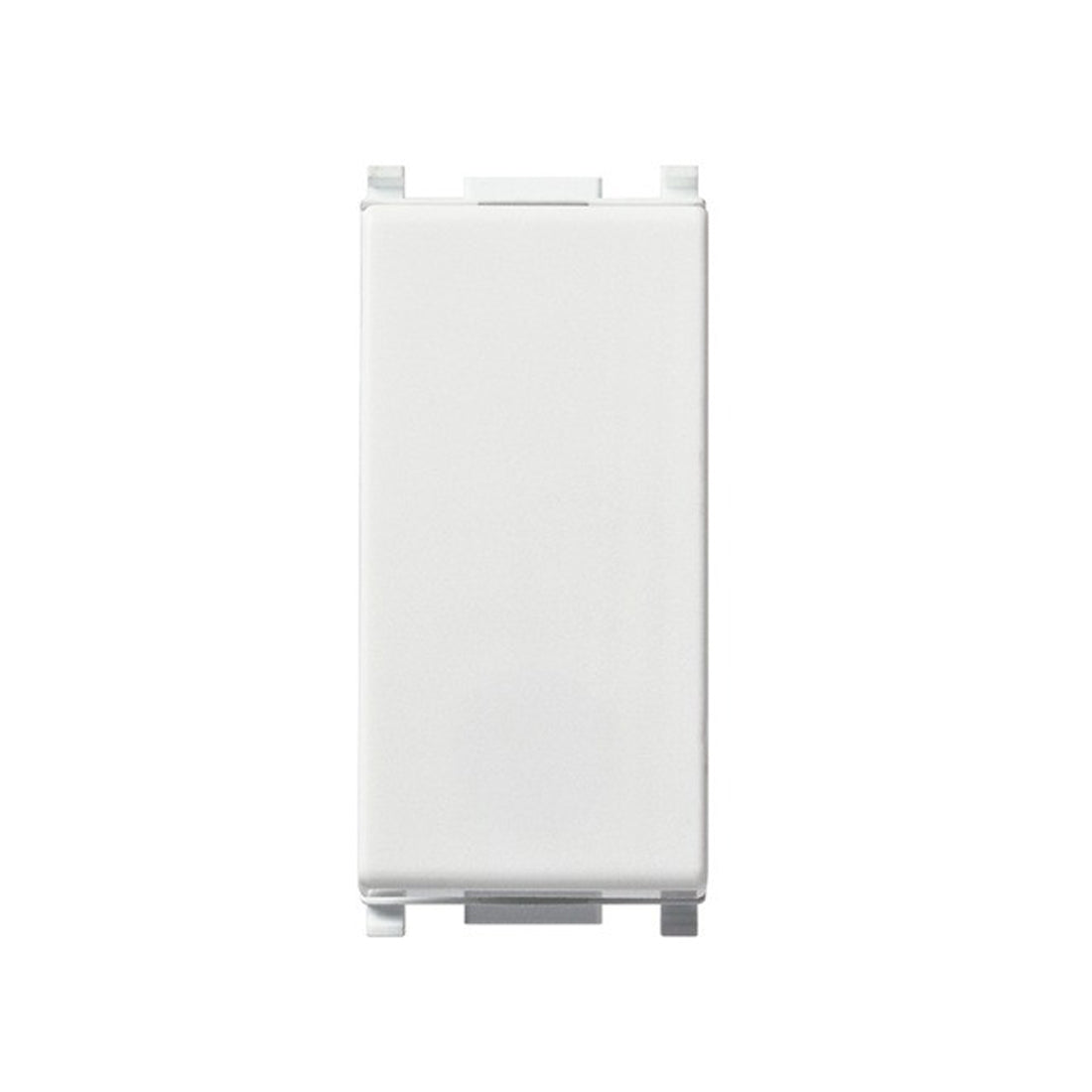Vimar Interruttore 1P 10AX bianco, serie civile Plana, interruttore basculante, Made In Italy 14000