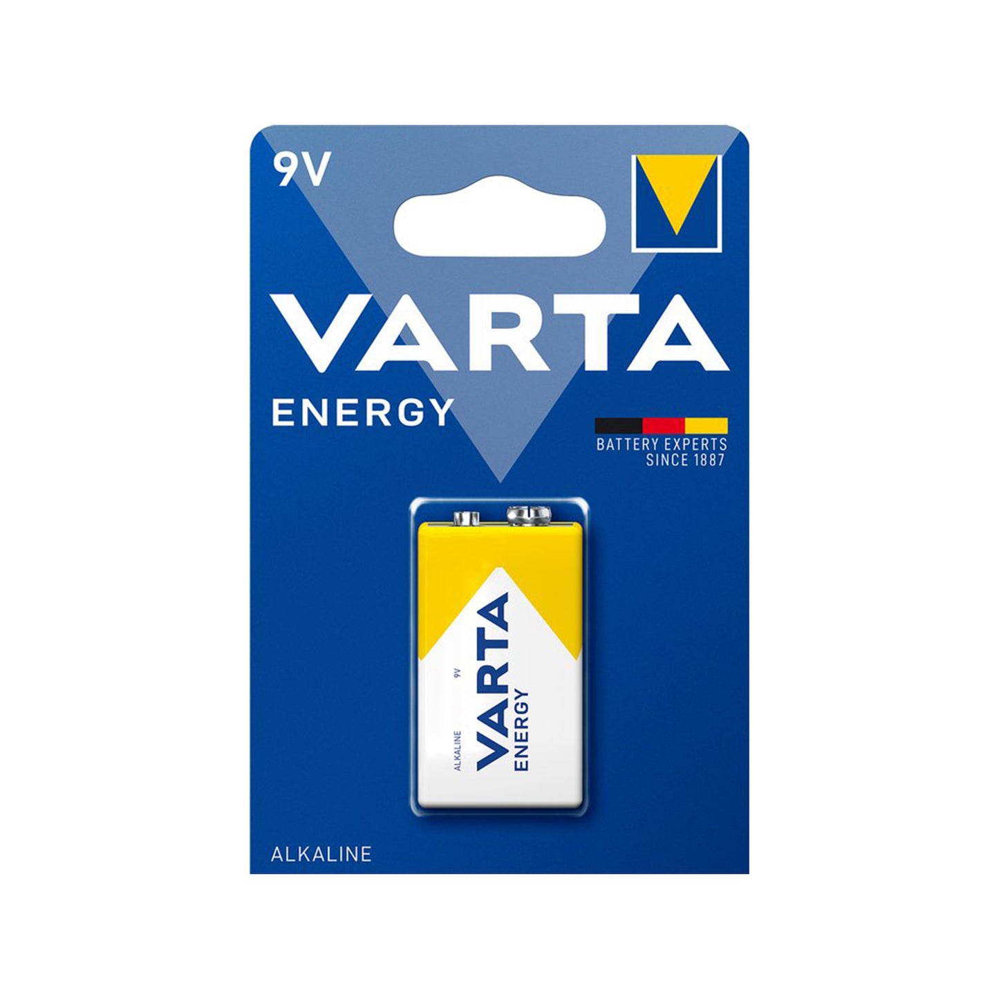 VARTA Varta Energy 9V alkaline battery type 4122, long-lasting energy