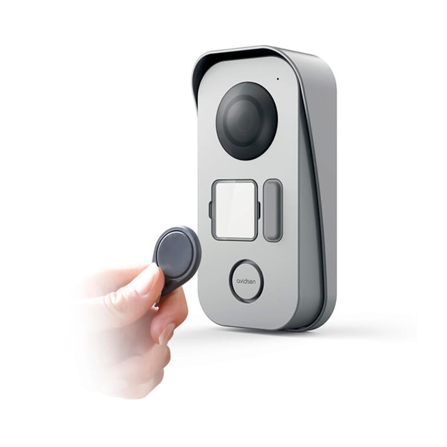 Avidsen Additional two-family pushbutton panel YLVA 3+ range, 2-wire pushbutton panel for intercom 112276