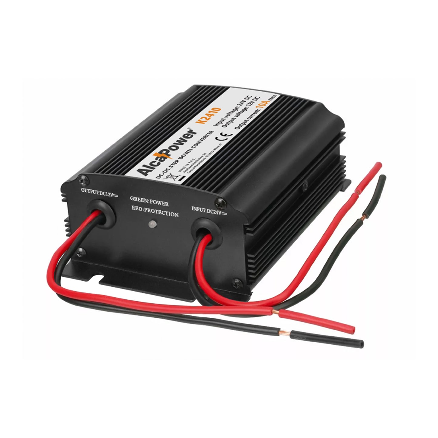 Alcapower K2410 Riduttore di tensione Inp 18-32V Out 12V Max 10A