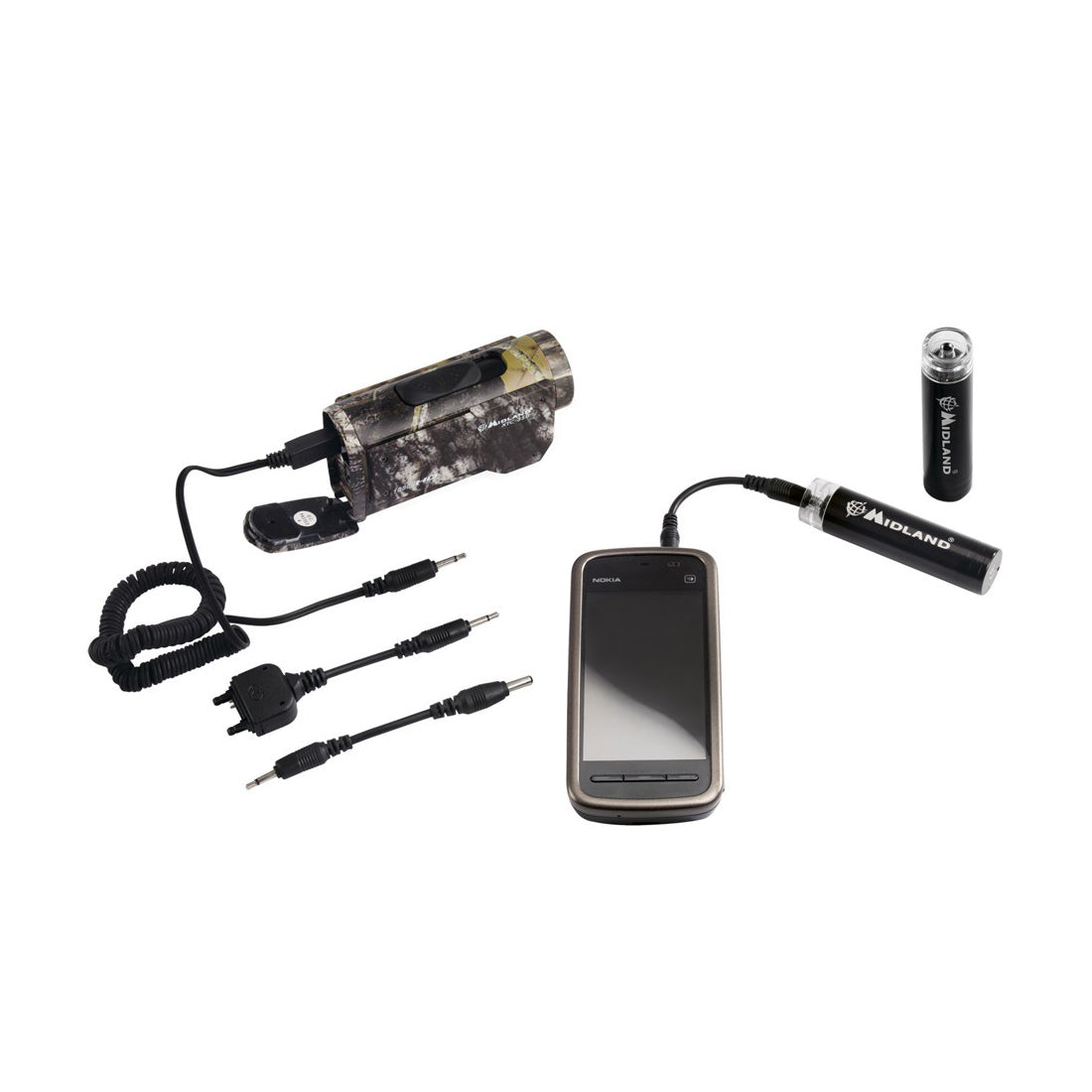 Midland Emergency charger with miniUSB socket, portable charger, emergency power bank