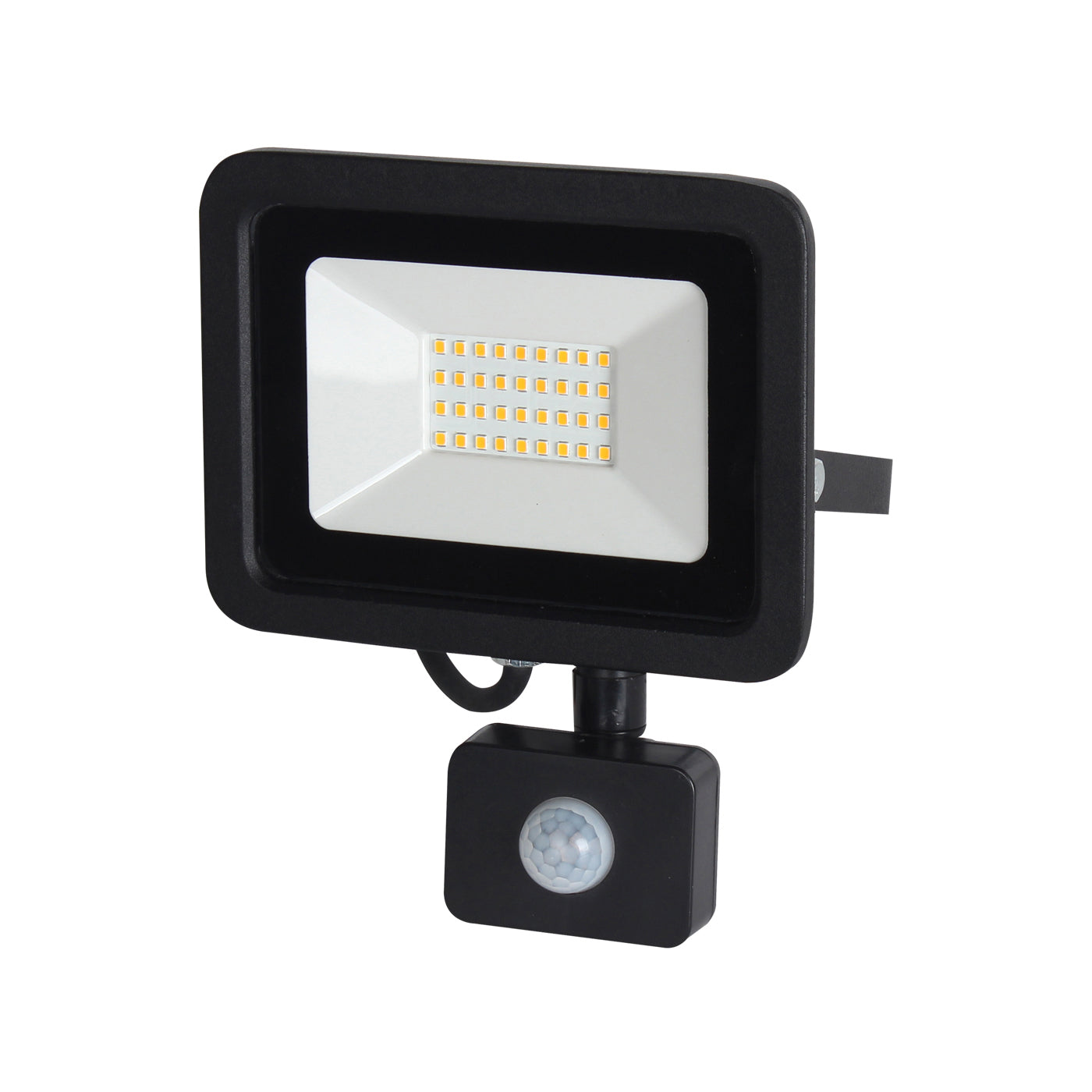 Alcapower Proiettore LED, luce Led con sensore di movimento, luce naturale 4000K,30W, 2550lm