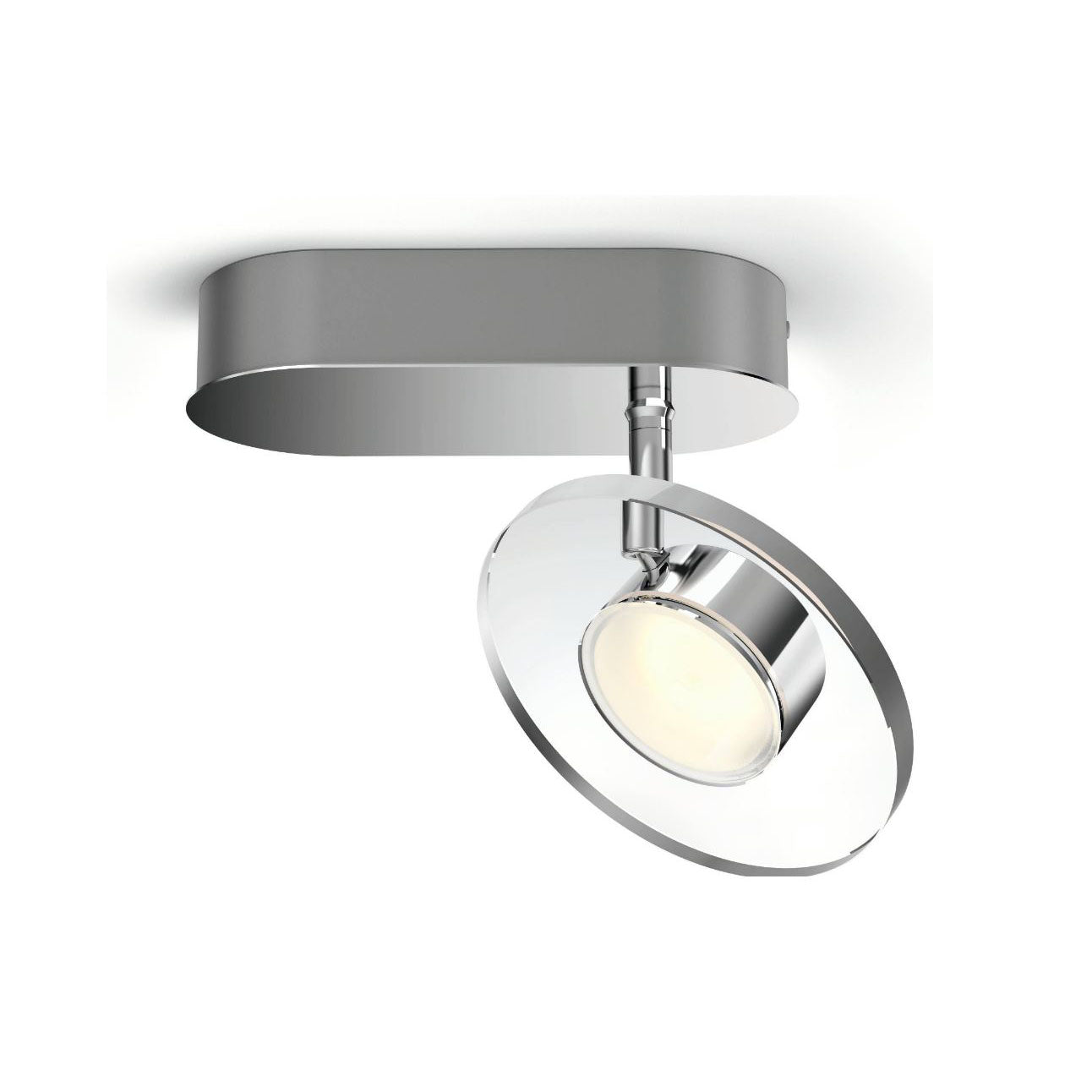 Philips Glissette WarmGlow LED spot 4W lumière chaude applique dimmable pour chambre