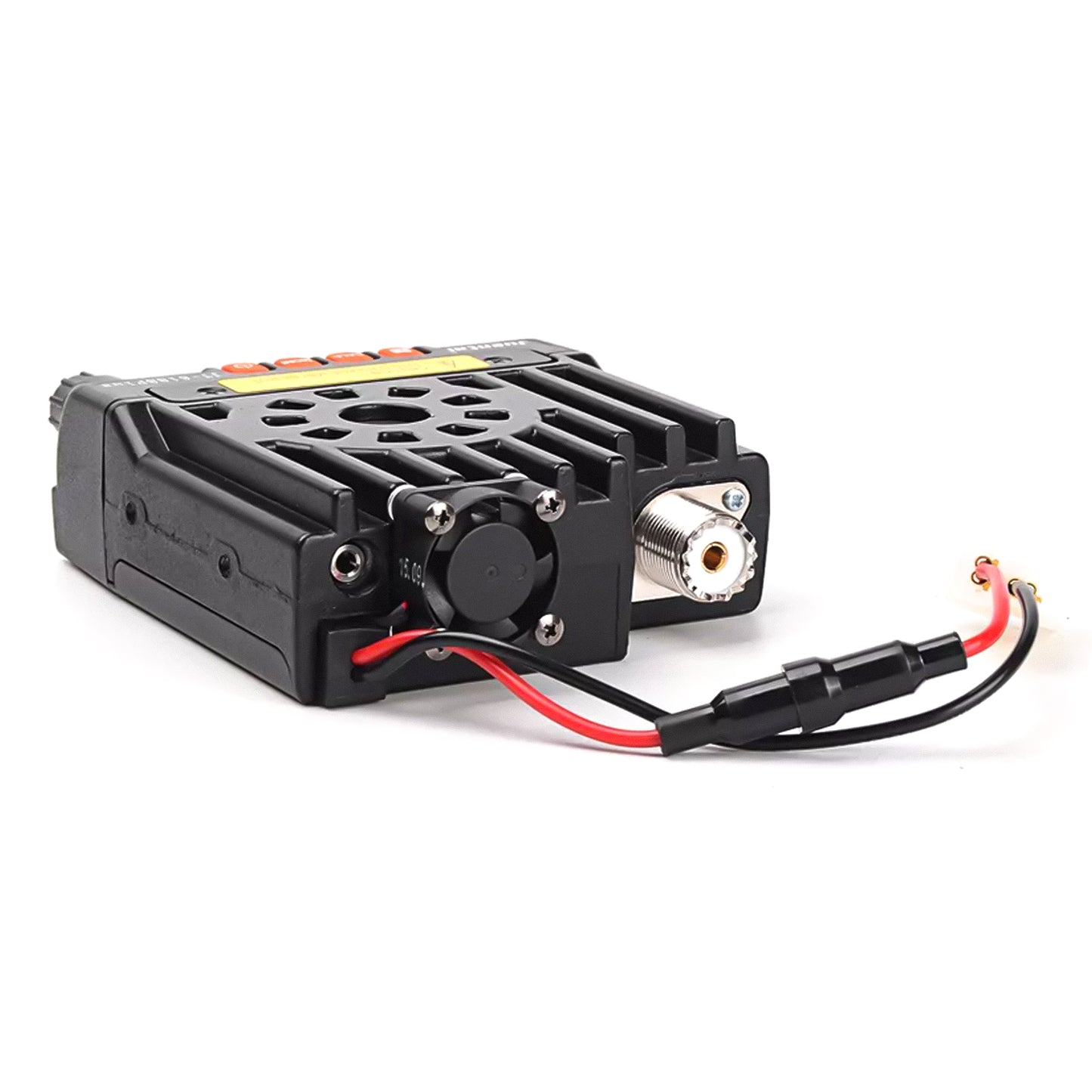 Juentai JT-6188 Mini émetteur-récepteur de véhicule bi-bande, microphone à clavier, 200 canaux de mémoire, écran couleur personnalisable