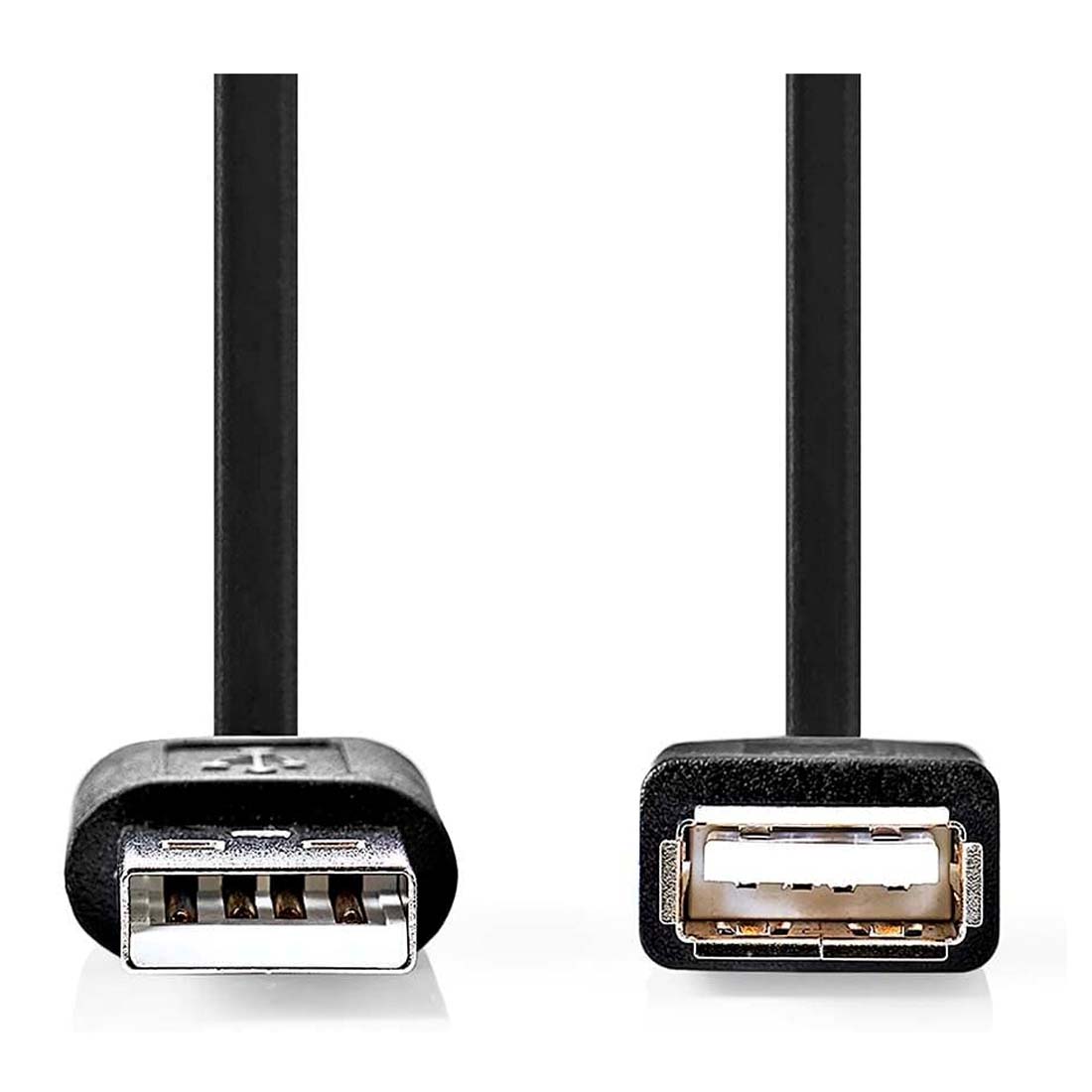 NEDIS Cavo USB, prolunga USB-A da maschio a femmina, cavo USB 2.0 20 cm