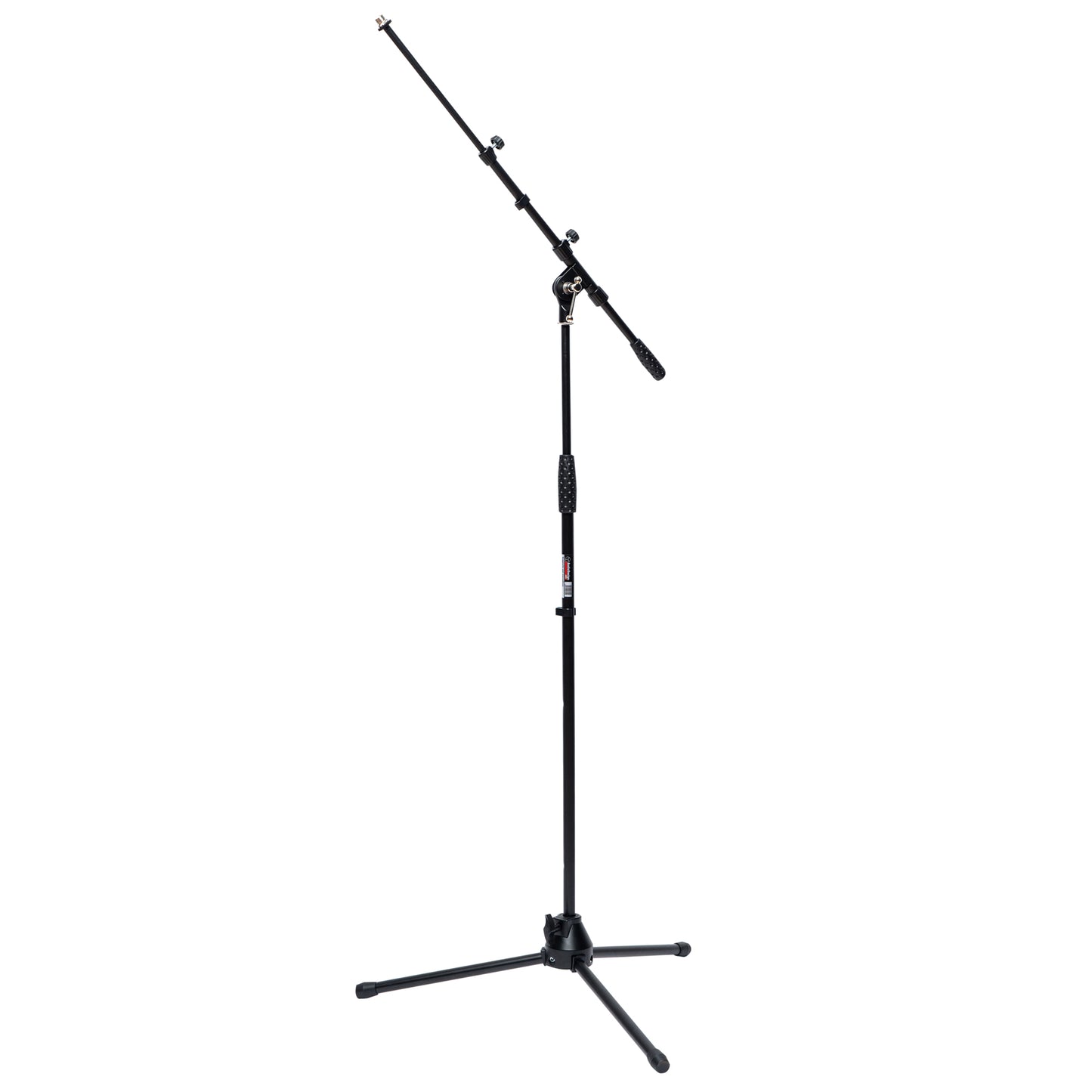 AudioDesign PRO PA MS 1 Supporto professionale per microfono, snodo principale in metallo, portamicrofono universale, asta telescopica, clip fermacavi
