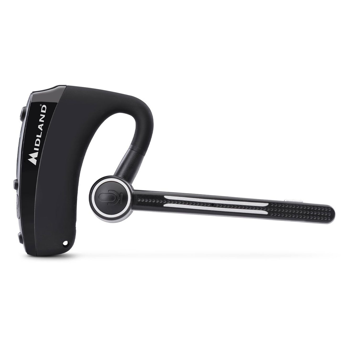 Casque Bluetooth double Midland C1251, écouteur avec PTT intégré pour communication mains libres, casque mono avec microphone serre-tête, suppression du bruit