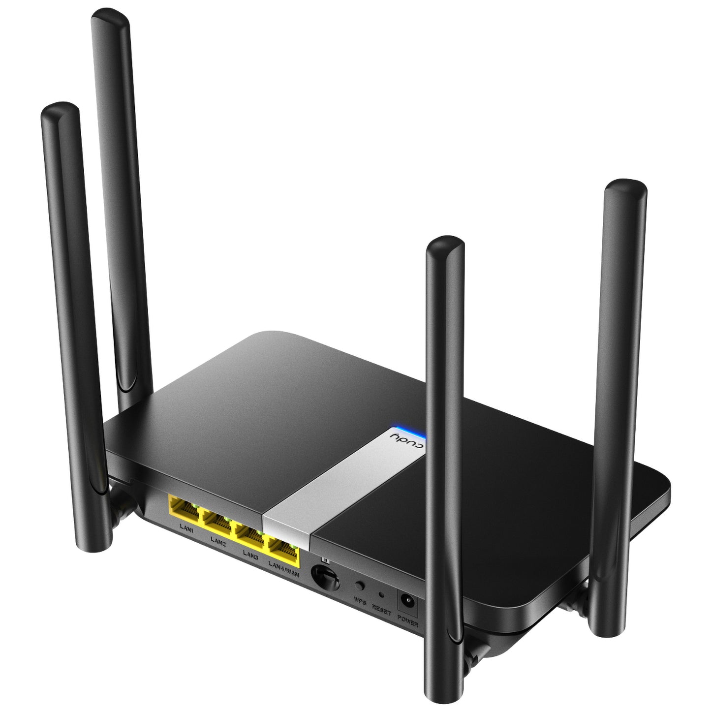 Cudy AC1200 WiFi Mesh router 4G LTE avec sim, Dual-Band 1200Mbps, 4 ports LAN/WAN 100Mbps, 4 antennes 5 dBi, DDNS, FDD et TDD, VPN, Alternative à l'ADSL, LT500