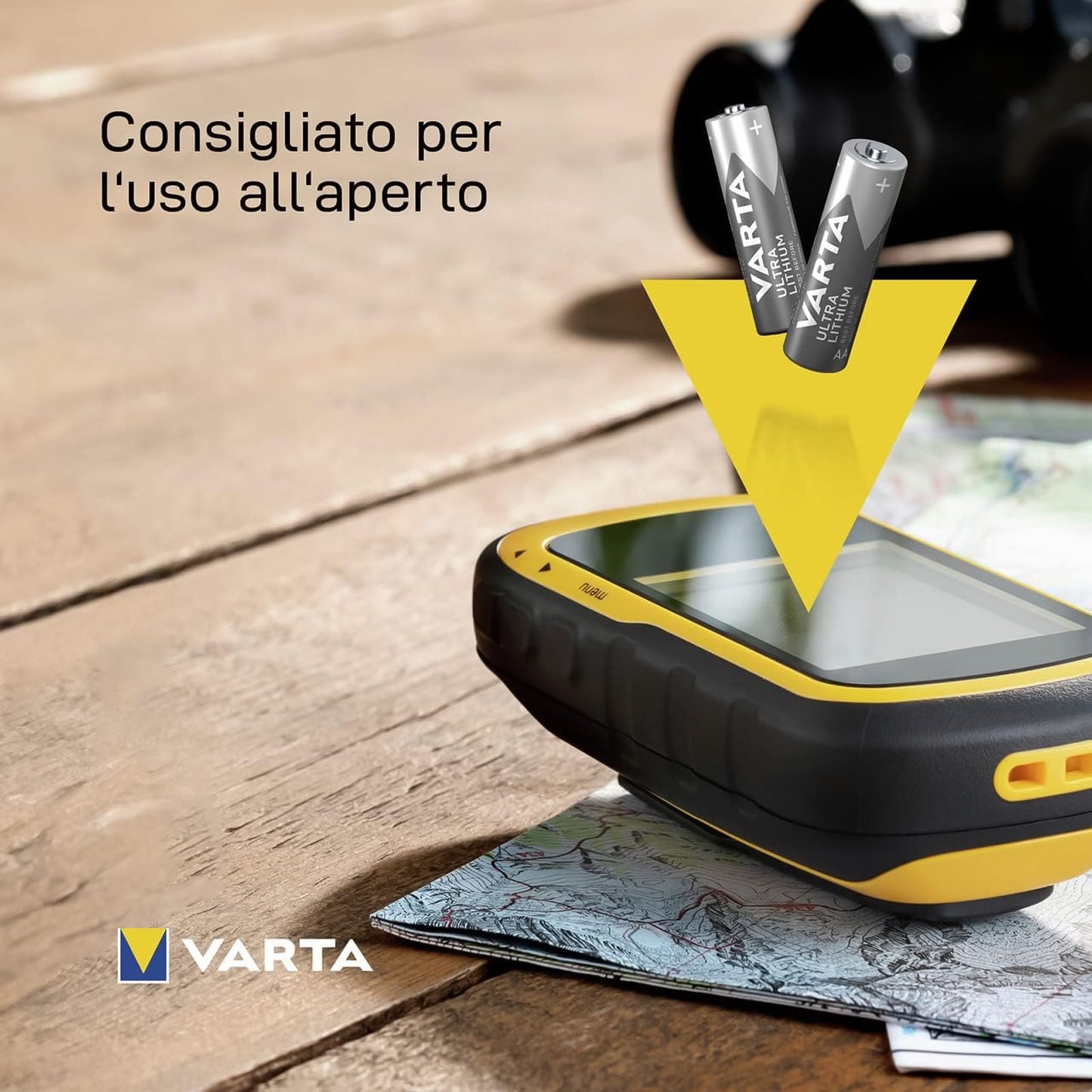 Varta CR123A Batteria al litio 3V, batteria per fotocamera 1430mAh, lunga durata