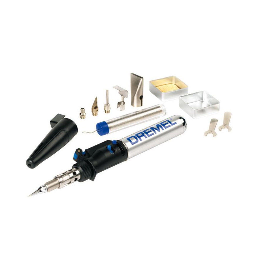 Dremel Saldatore portatile a gas, saldatore con punte, 235 mm