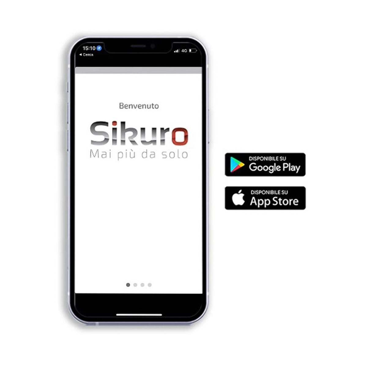 Sikuro Telecomando rolling code multifrequenza da 306 a 868mhz , apricancello autoapprendente programmabile, radiocomando ad ampio raggio, 4 tasti, bianco