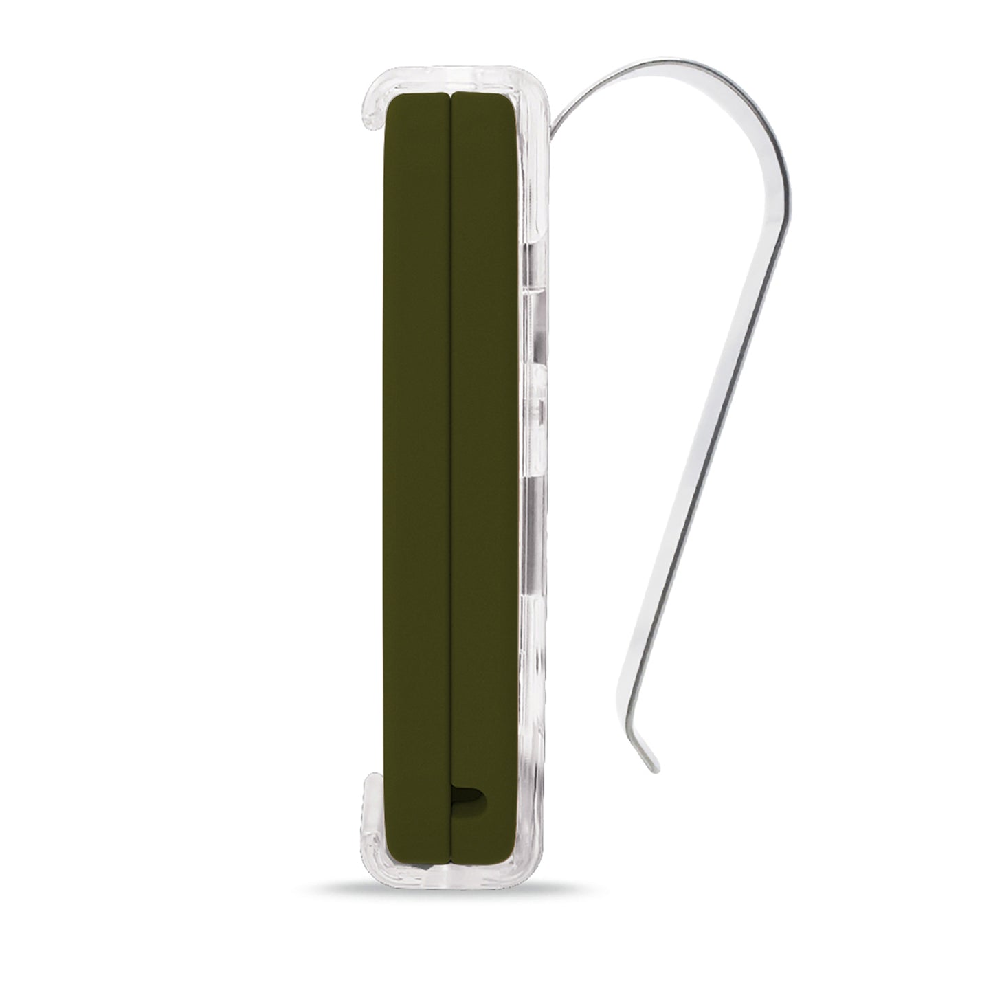 WHY EVO NOA Telecomando rolling code multifrequenza da 280 a 868 mhz con Visor Clip, apricancello autoapprendente programmabile, radiocomando ad ampio raggio con 4 pulsanti, Deep Green
