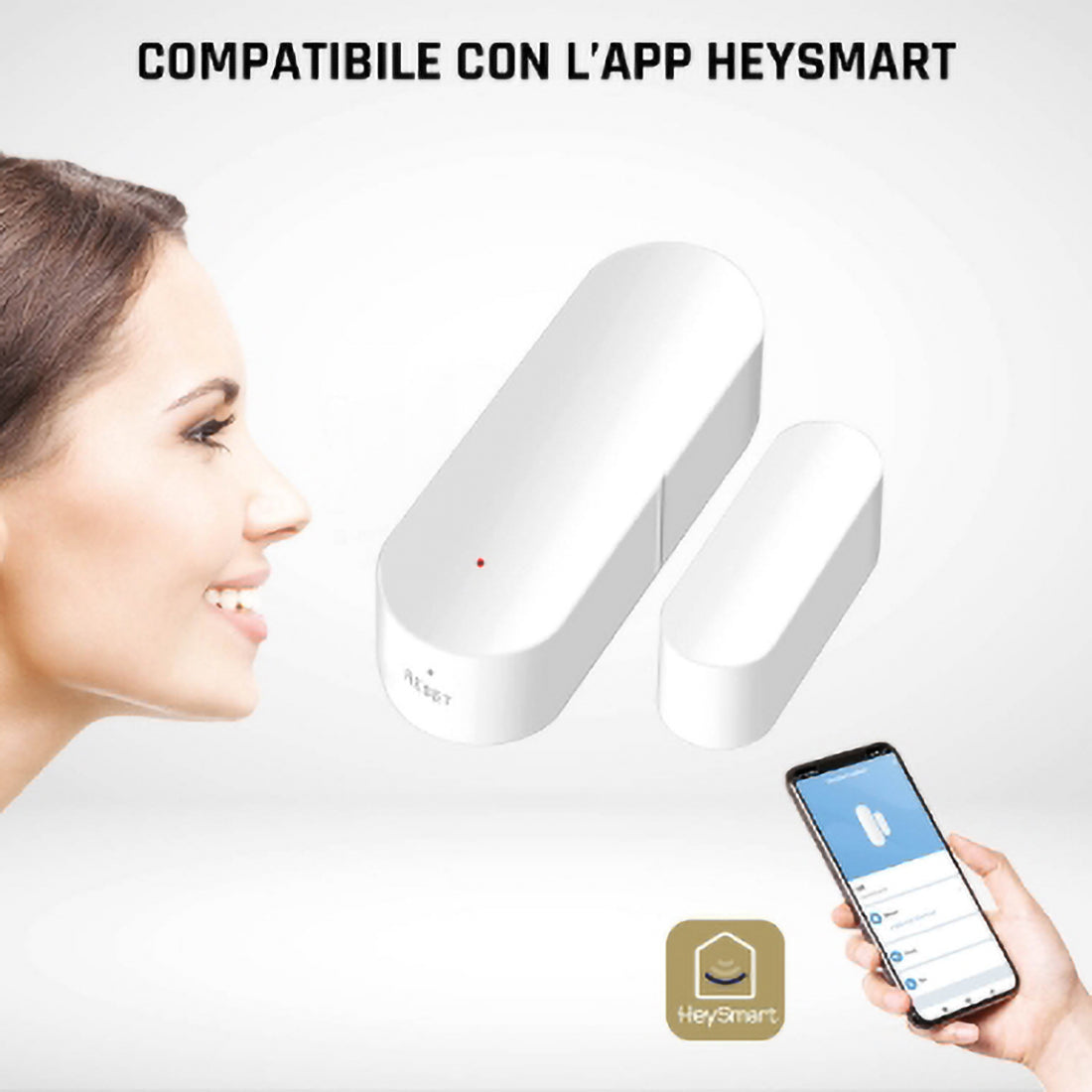 iSnatch smart wifi sensor for doors and windows, intelligent door status detection, and light activation