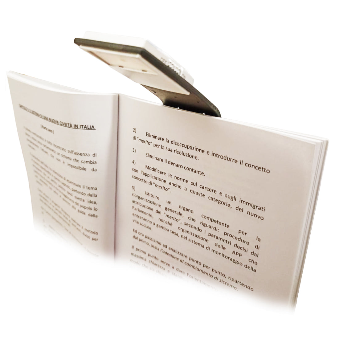 Lampe de lecture Rexer, lampe de lecture, lampe de lecture de livre, marqueur de page avec lumière LED