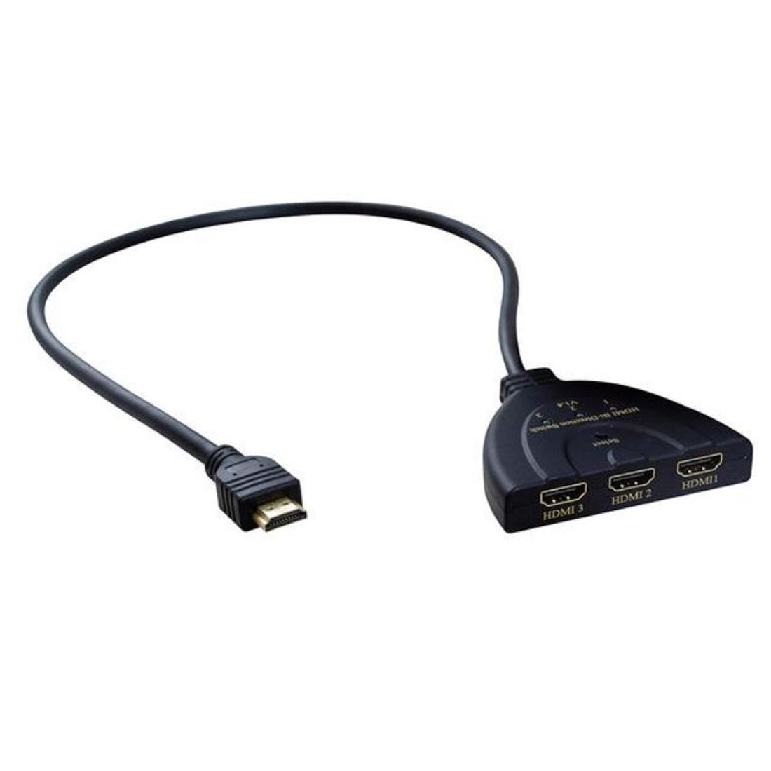 Life presa HDMI bidirezionale con 3 canali 3D 4K 2K, cavo splitter switch per monitor o PC