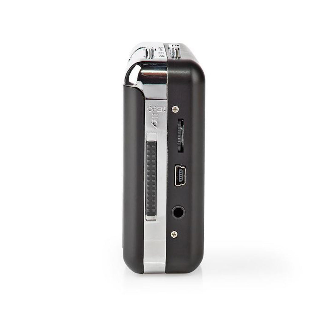 Nedis Convertitore di cassette audio in MP3, con cavo USB e CD-ROM, convertitore musicassette
