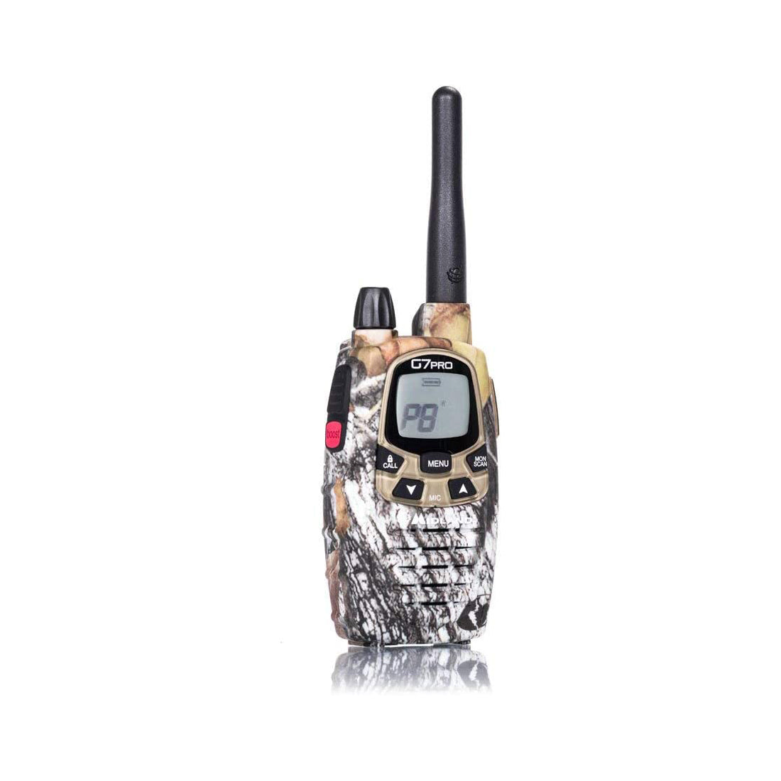 Émetteur-récepteur Midland Camouflage G7 Pro, émetteur-récepteur double bande 16 canaux et écran LCD