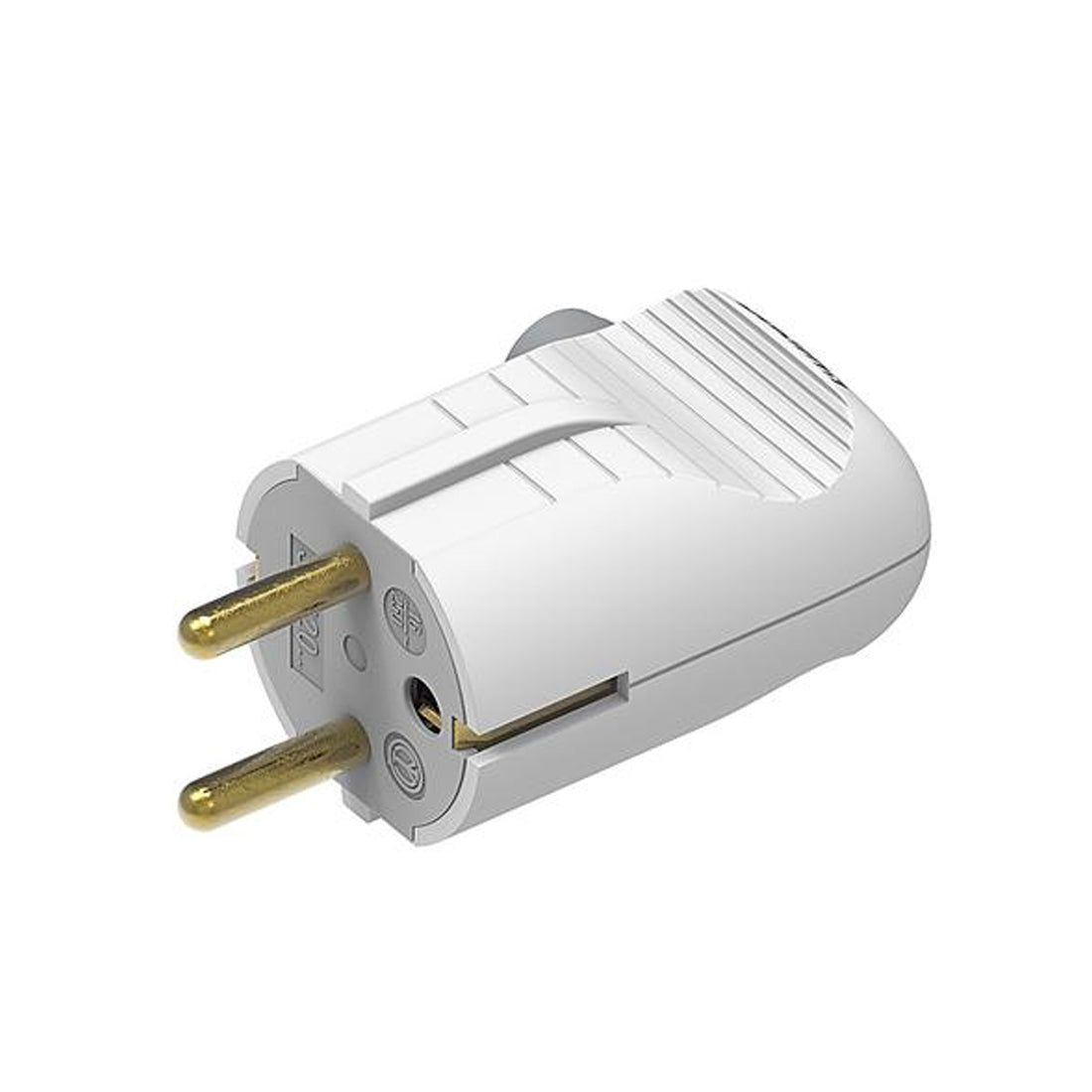 Bticino Spina volante 2P+T 10/16A standard tedesco/italiano e standard Francia, colore bianco