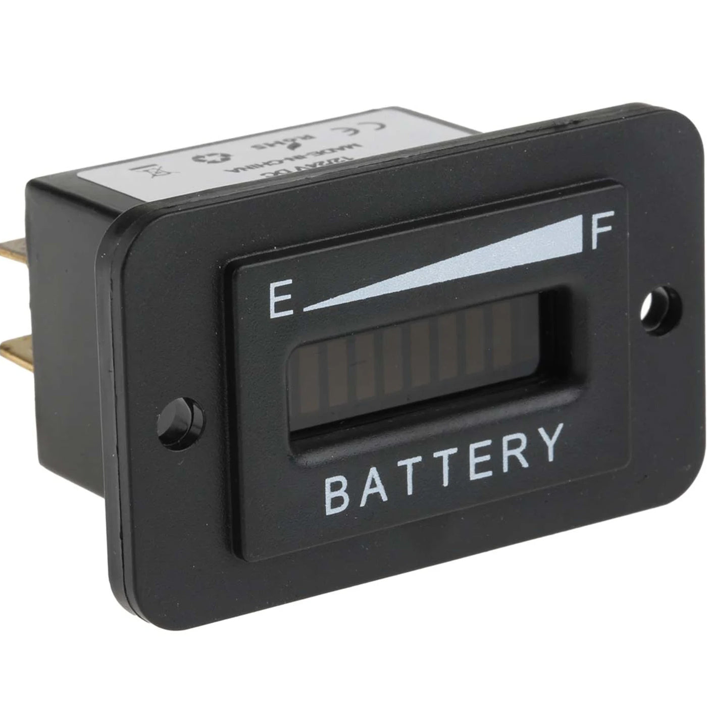 Alpha Elettronica Indicatore di tensione per batterie al piombo da 12-24V con display