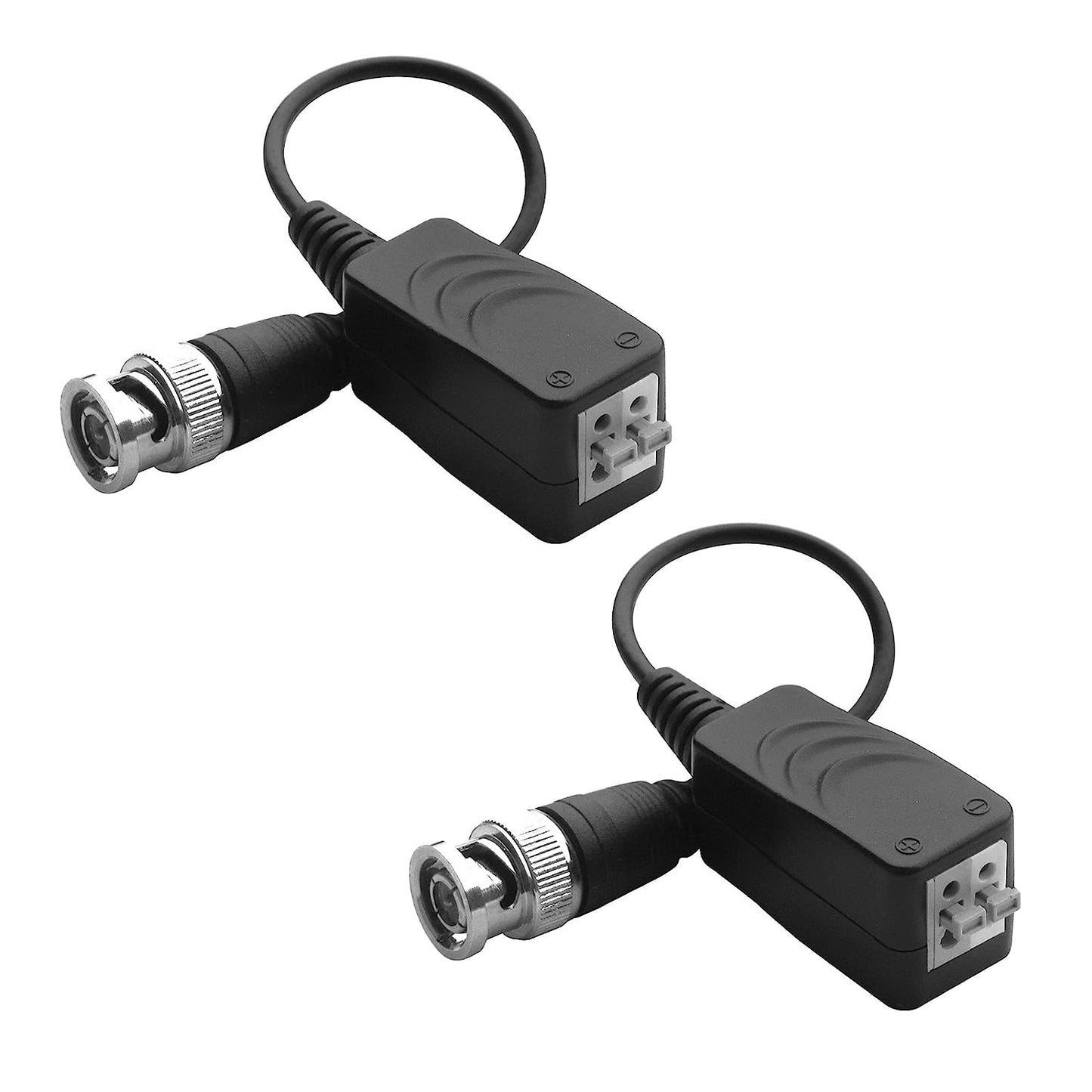 Life Set 2 baluns vidéo passifs, câble pour transmission du signal vidéo, émetteur récepteur