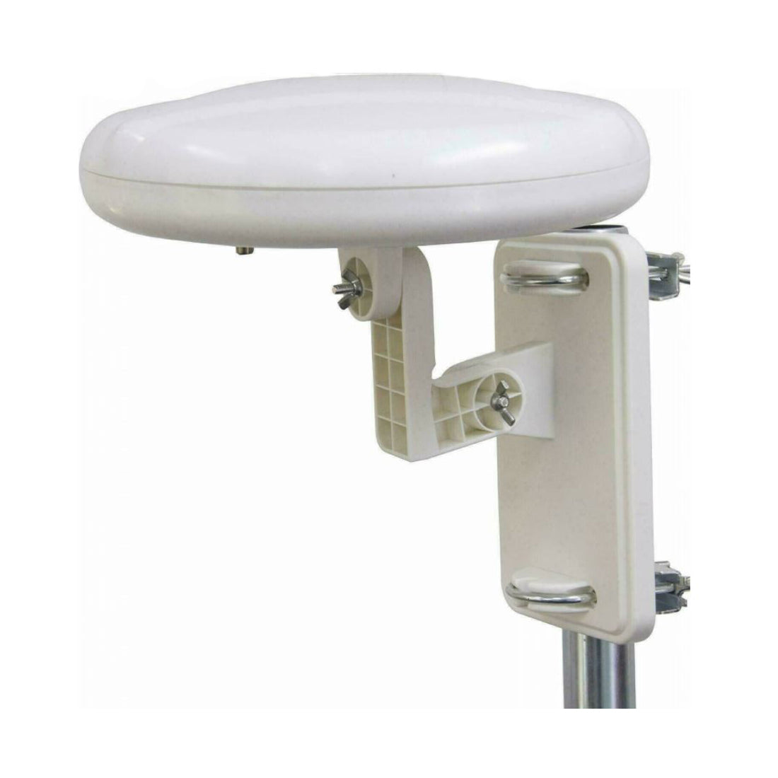 Elcart antenna amplificata omnidirezionale con staffa, antenna per uso esterno UHF/VHF waterproof