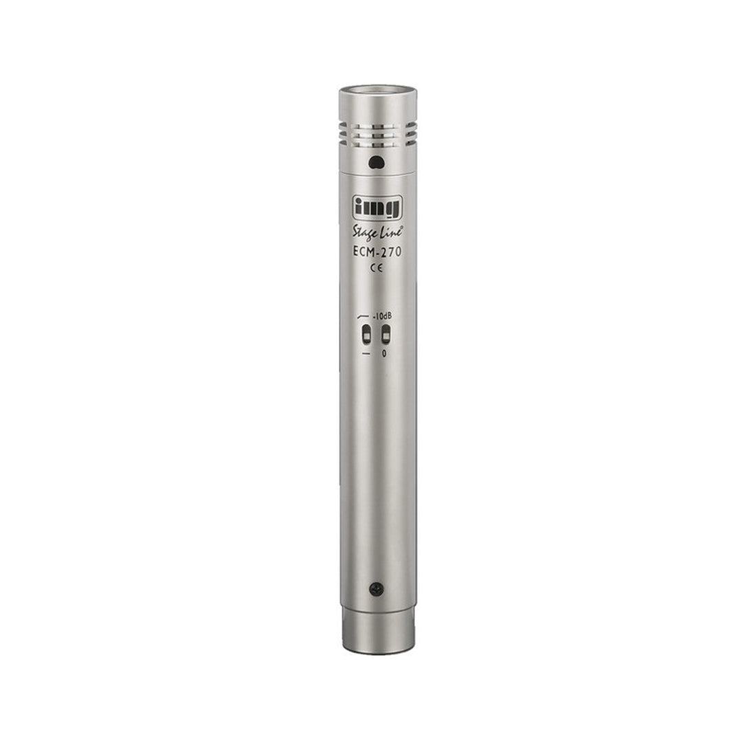 Microphone à condensateur professionnel Monacor pour studio d'enregistrement et live ECM-270