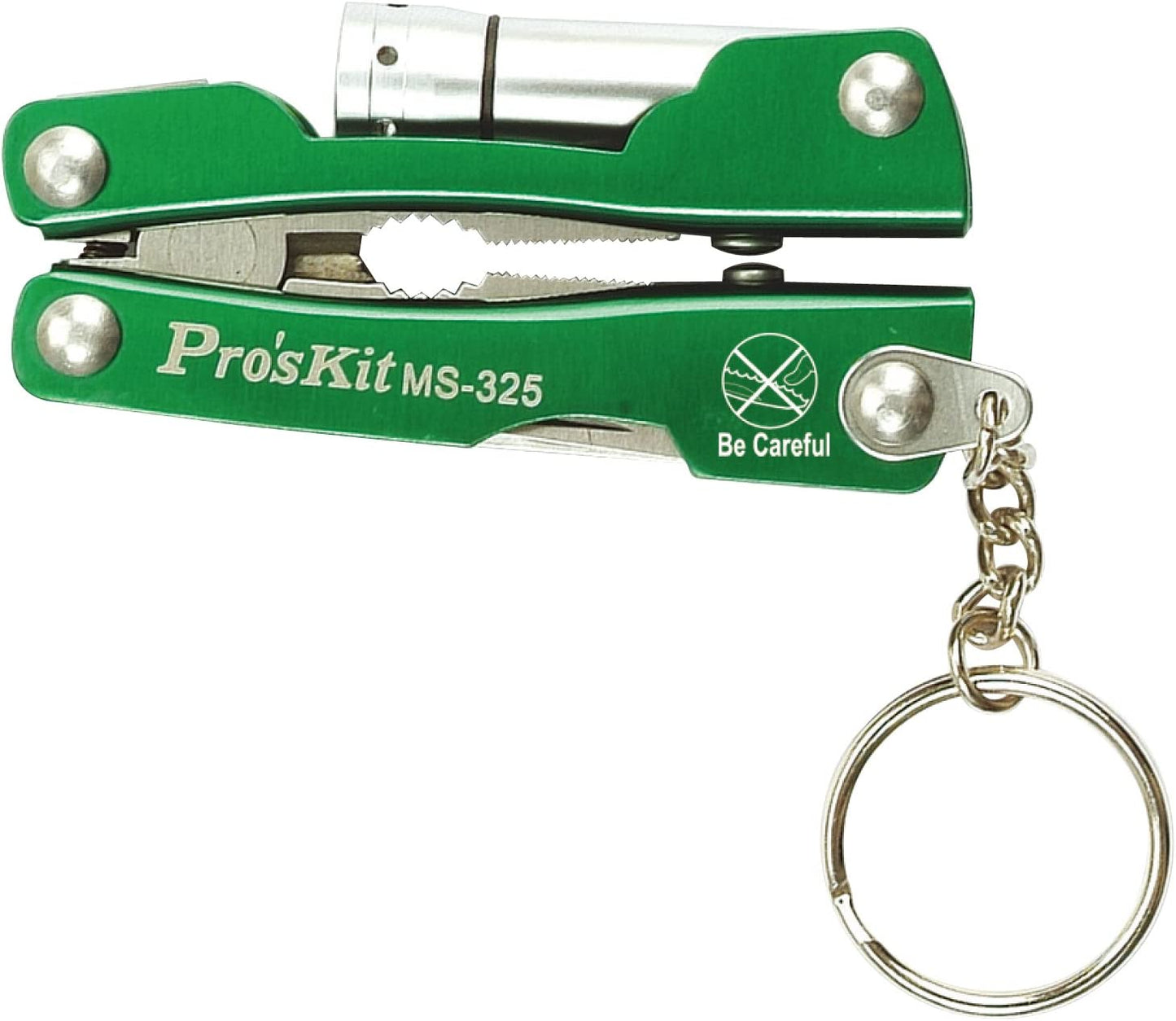 PRO'SKIT Pince multi-usage outil multifonction de poche kit 7 en 1 en inox