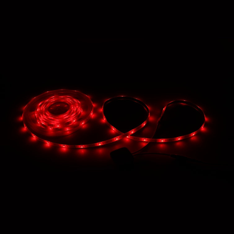 ON Bande LED Wifi 5m, bande flexible 60/m LED RVB+W étanches, voix, commande intelligente ou télécommande, lumières LED adaptées pour TV, chambre à coucher, Noël, fêtes et décorations d'intérieur