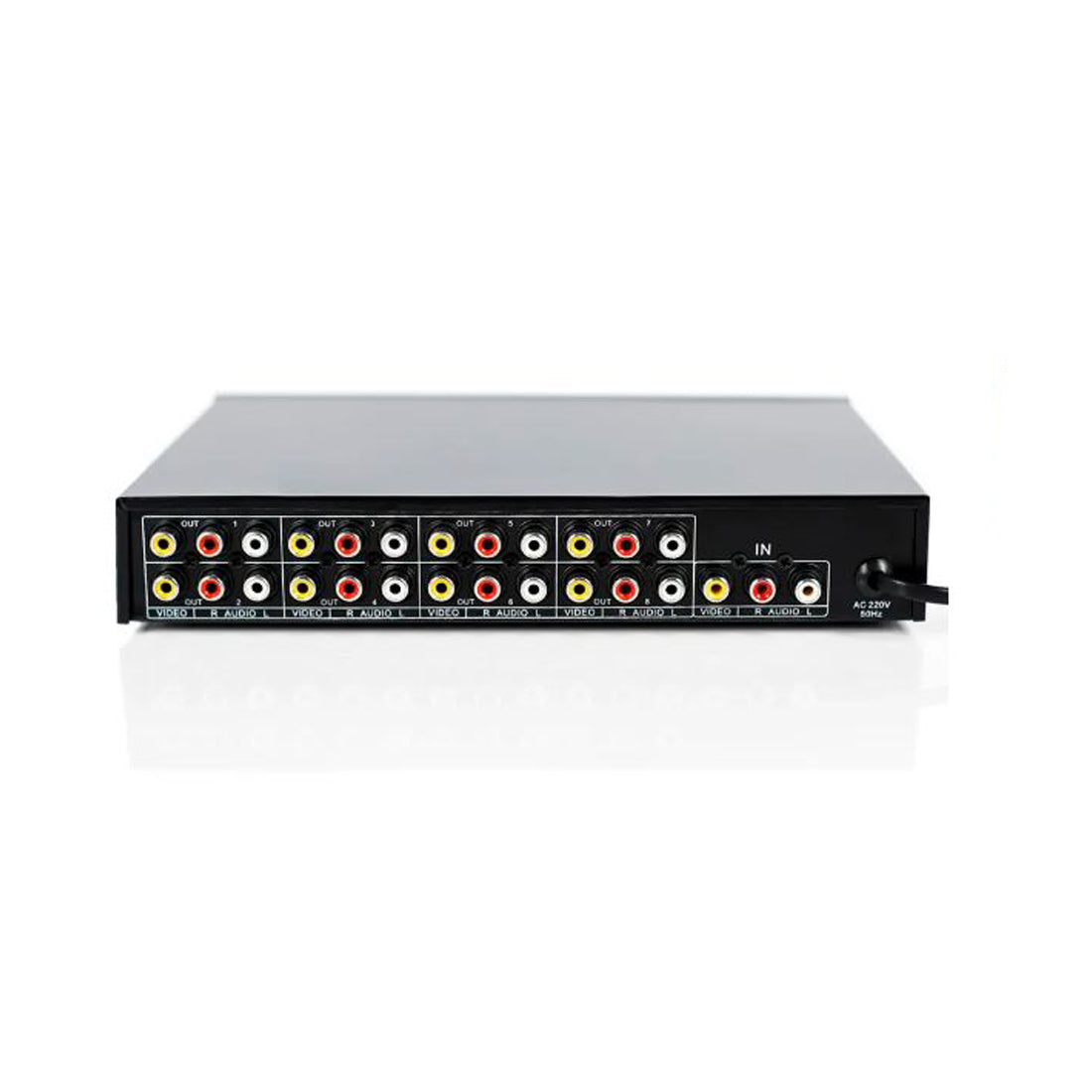AV Commander Audio Video Splitter con 1 ingresso e 8 uscite