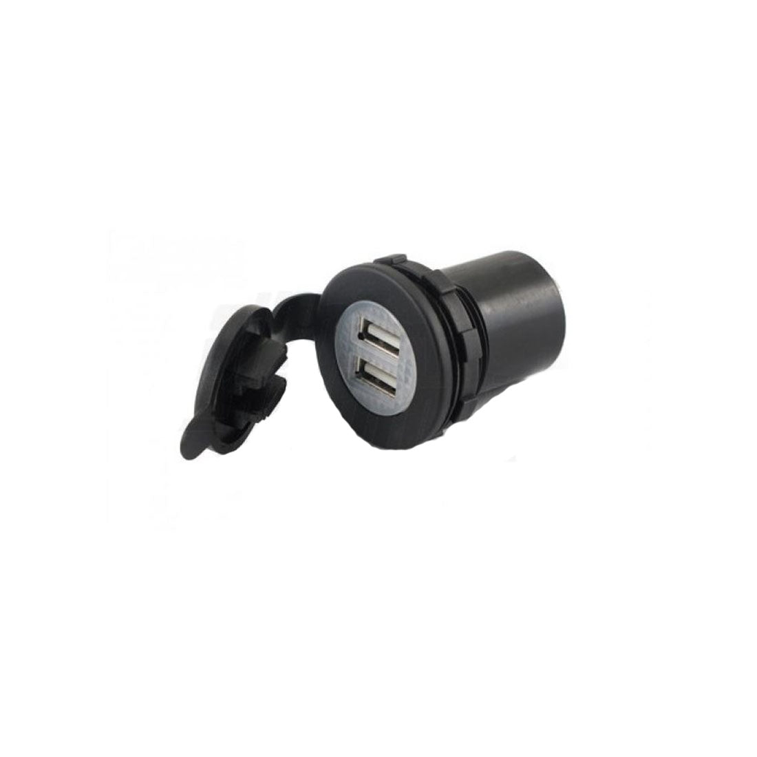 Alphaelettronica USB adapter with two USB outputs, car charger with USB output, 10.5 W
