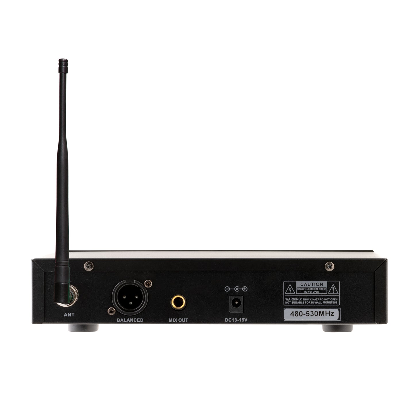 AudioDesign PRO PMU 2211 Set centralina e microfono a gelato UHF, kit radiomicrofono palmare professionale, microfono wireless con body pack