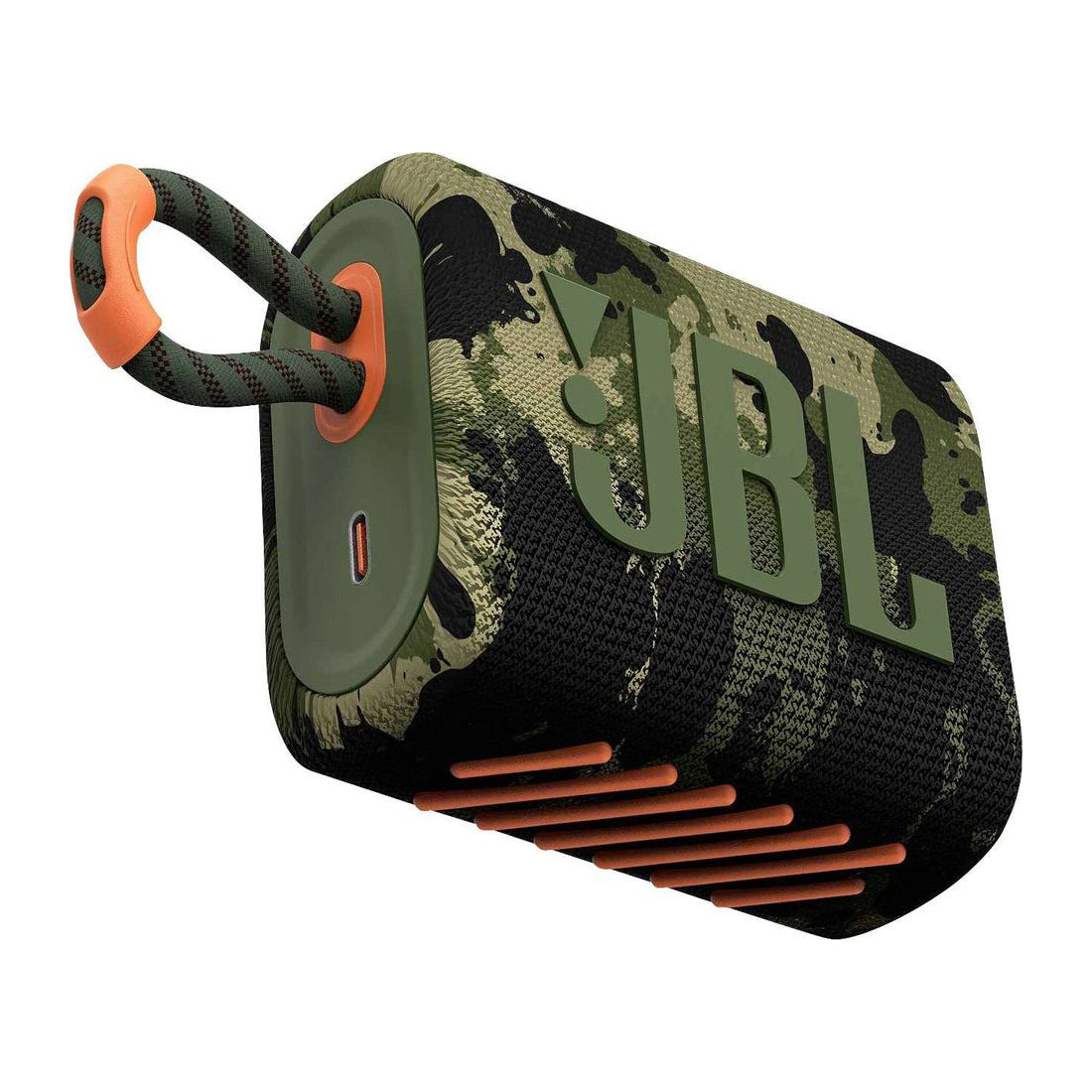 JBL GO 3 Enceinte Bluetooth portable, boîtier d'enceinte sans fil au design compact, IPX67 résistant à l'eau et à la poussière, jusqu'à 5 h d'autonomie, USB, vert