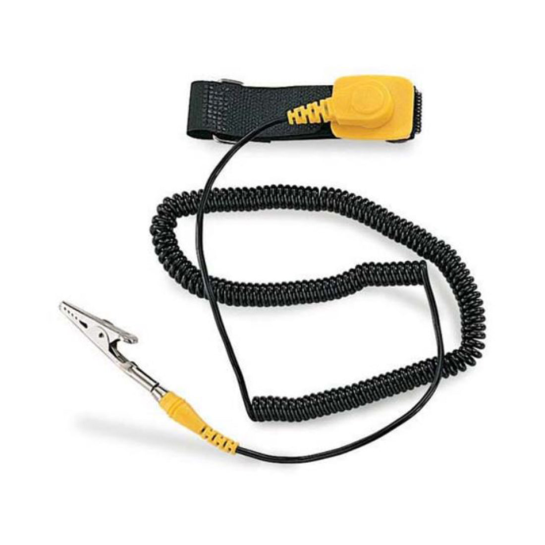 PRO'SKIT Anti-static wrist strap bracelet with earthing cable and crocodile clip