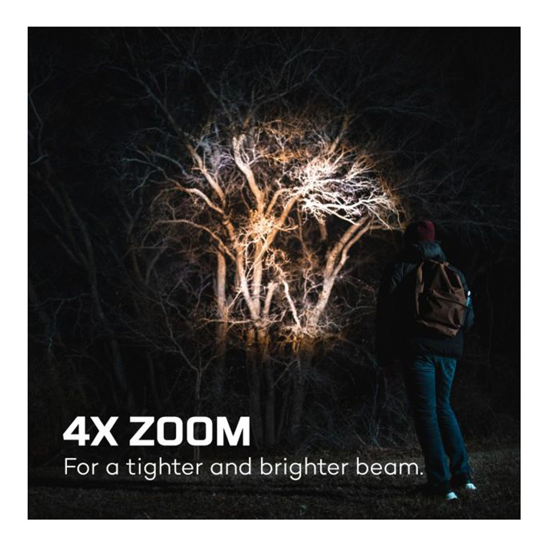 NEBO Lampe de poche professionnelle portable, 4 modes d'éclairage, base magnétique, étanche avec 500 lumens et batterie incluse