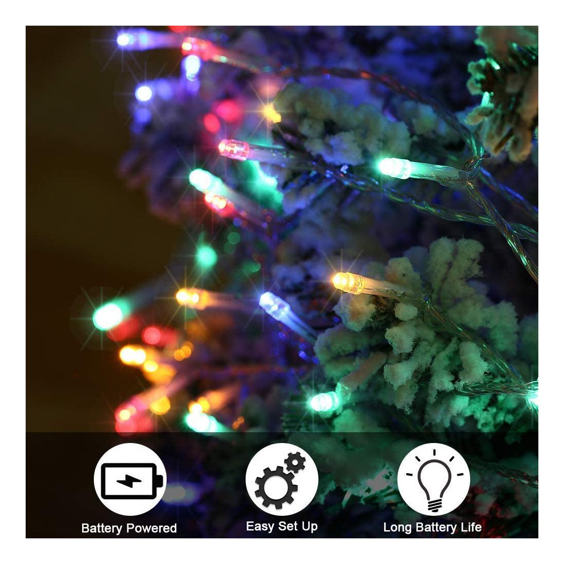Decoled Serie lineare LED 17m Bluetooth, cavo flessibile 120 LED RGB Impermeabili, controllata da App, Luci LED adatto per camera da letto, Natale, feste e decorazioni per la casa