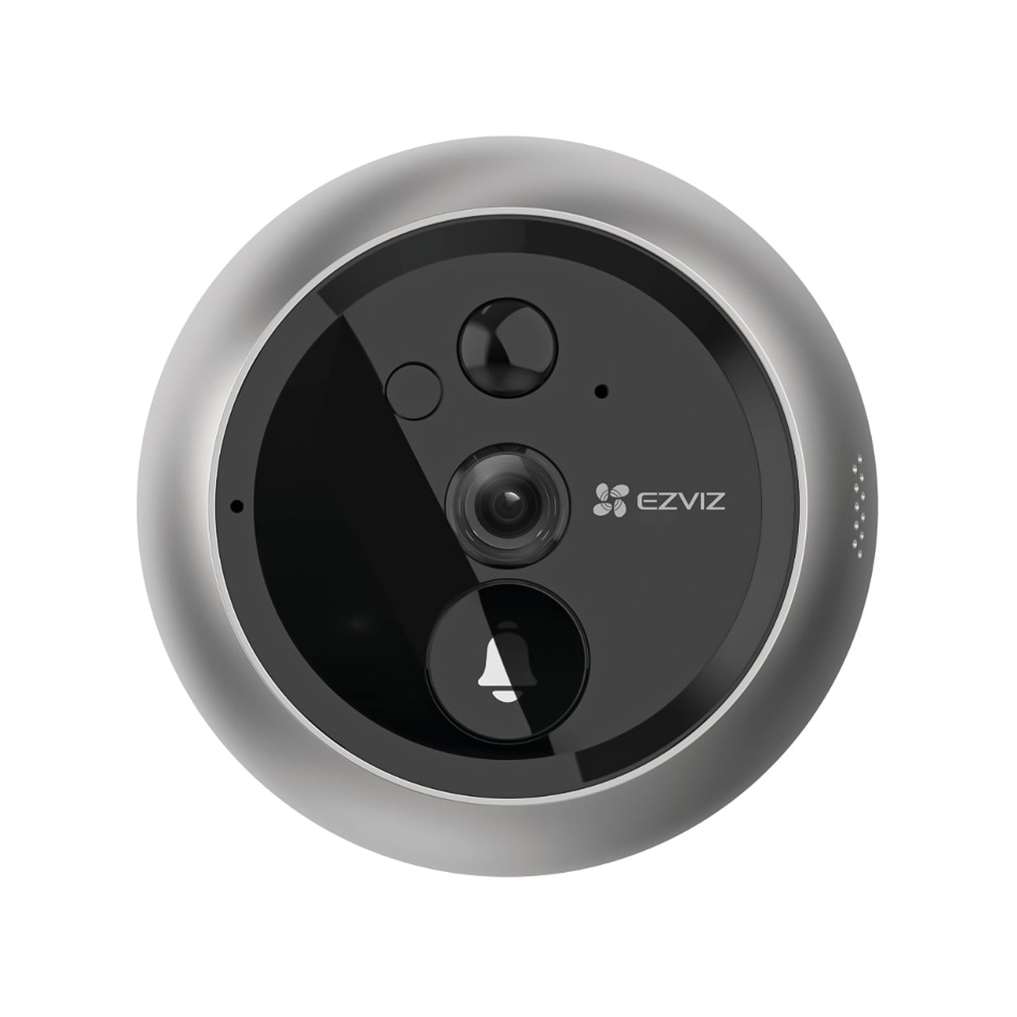 Ezviz DP2C Campanello smart senza fili, spioncino digitale a batteria con telecamera 1080p e monitor da 4.3", rilevamento del movimento PIR