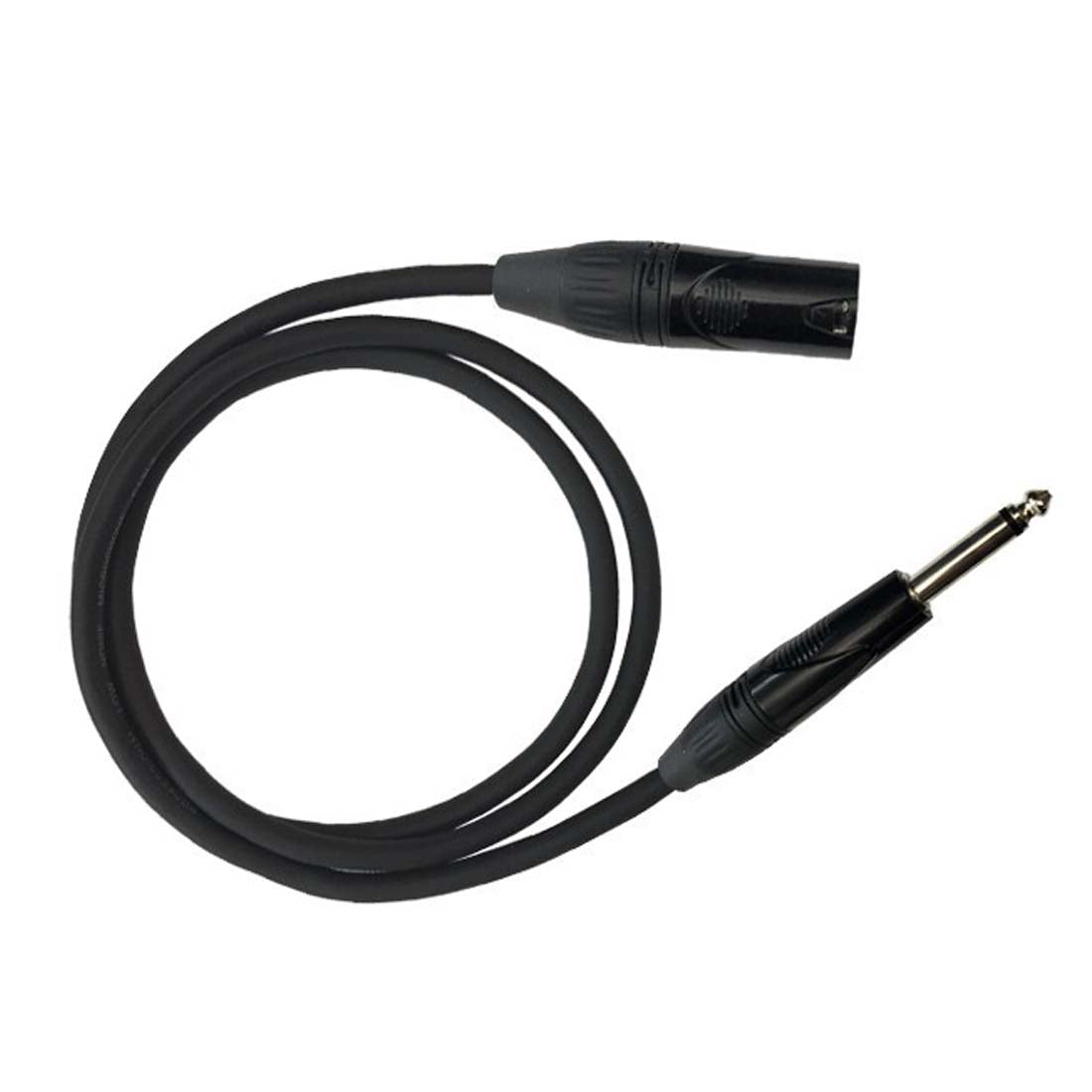 Câble haut-parleur ZZIPP avec fiche XLR, Jack 6,35 mm (TS) - XLR Mâle, câble microphone 10 mètres