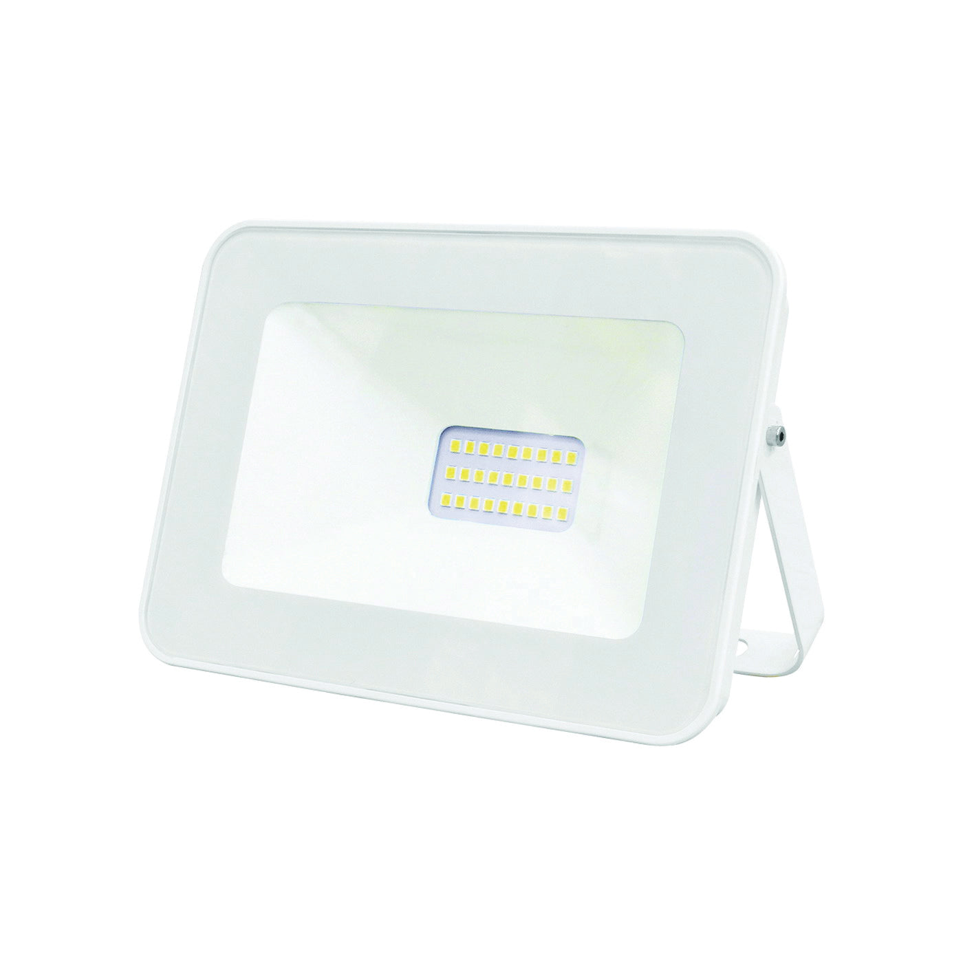 Alcapower Proiettore LED Bianco, faretto led con luce calda 3000K, faro led da esterno, 170x130x36mm