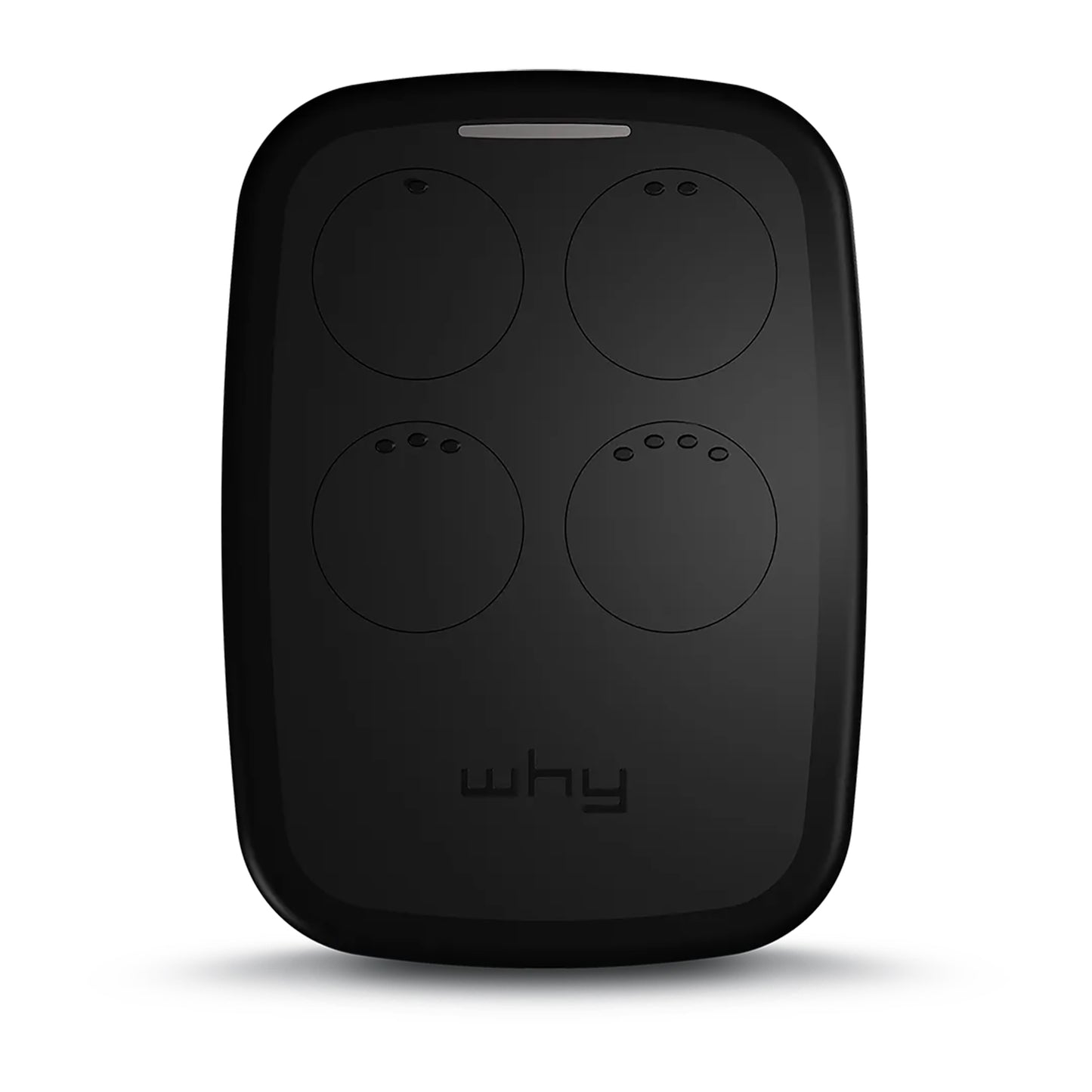 WHY EVO Telecomando rolling code multifrequenza da 280 a 868 mhz, apricancello autoapprendente programmabile, radiocomando ad ampio raggio con 4 pulsanti