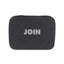 JOIN Kit Etichettatrice portatile a batteria + 1 rotolo, stampante a trasferimento termico 203 dpi, tastiera QWERTY e taglierina, controllo via app Bluetooth, astuccio e cavo di ricarica USB-C inclusi